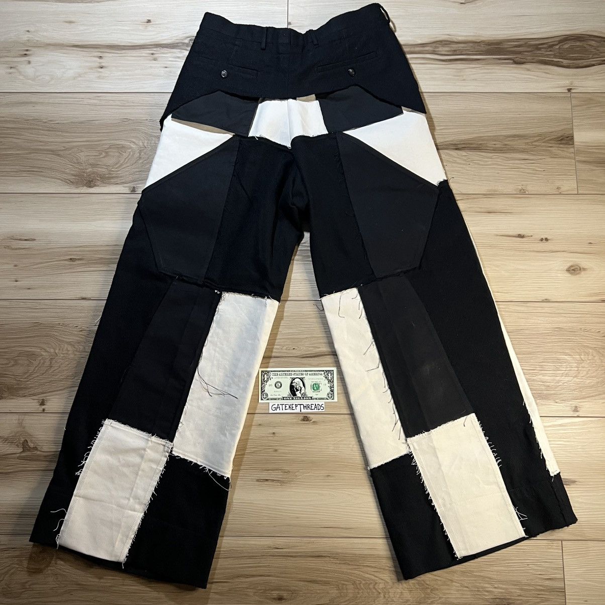 Rick Owens Rick Owens Straytukay Patchwork Pants DSM Exclusive Size US 33 - 2 Thumbnail