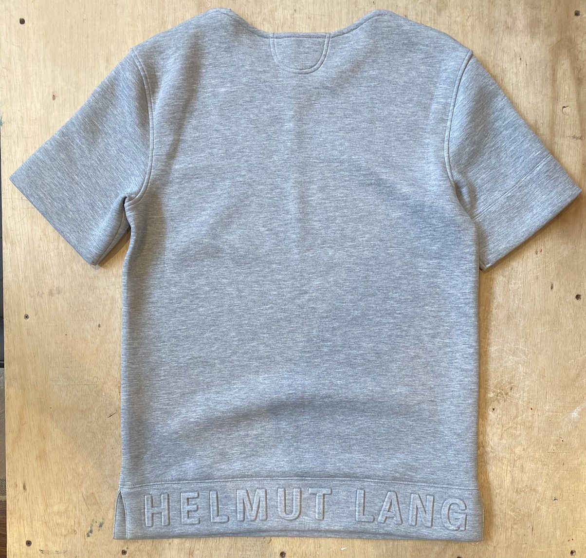 Helmut Lang Helmet Lang 3D Logo Short Sweatshirt Size S Size US S / EU 44-46 / 1 - 2 Thumbnail