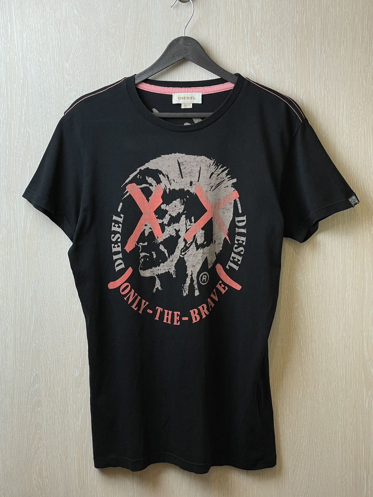 Diesel × Vintage Vintage Diesel Big Logo Rare T-shirt Size US XL / EU 56 / 4 - 1 Thumbnail