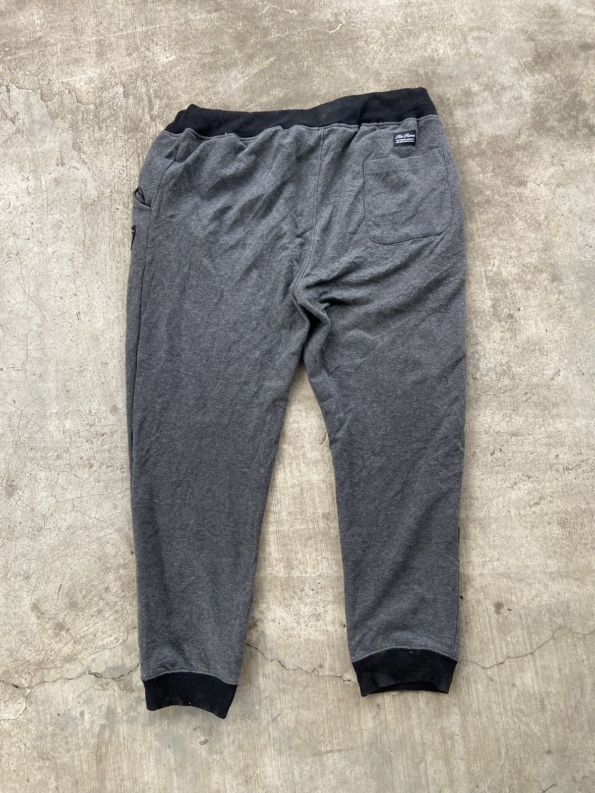 Mastermind Japan × Roen Vintage 2000’s Re-Roen Skull Zipper Sweat Jogger Pants Size US 32 / EU 48 - 6 Thumbnail