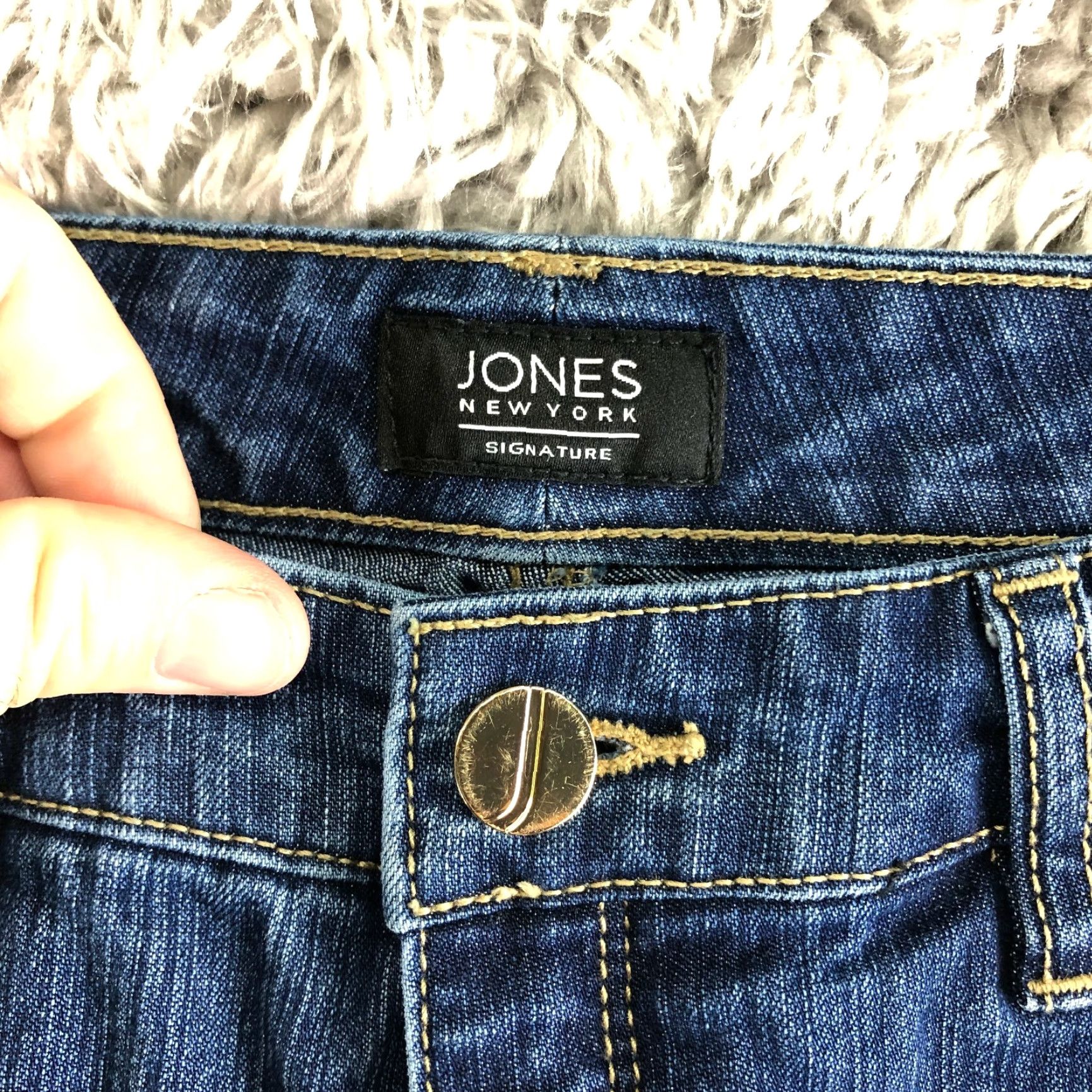 Jones New York Jones New York Lexington Ankle Jeans Womens Size 6P Petite Mid Rise Medium Wash Size 28" / US 6 / IT 42 - 7 Thumbnail