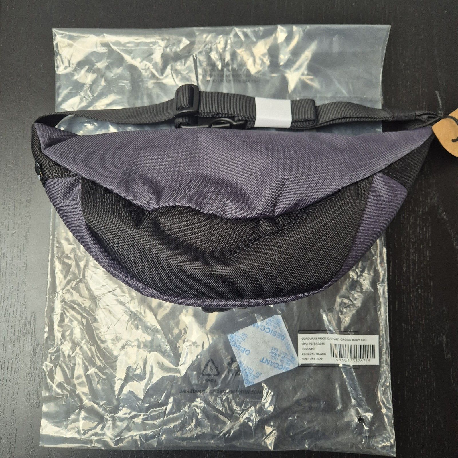 Palace Palace Cordura Duck Canvas Body Bag Black Brand New FW24 Size ONE SIZE - 2 Thumbnail