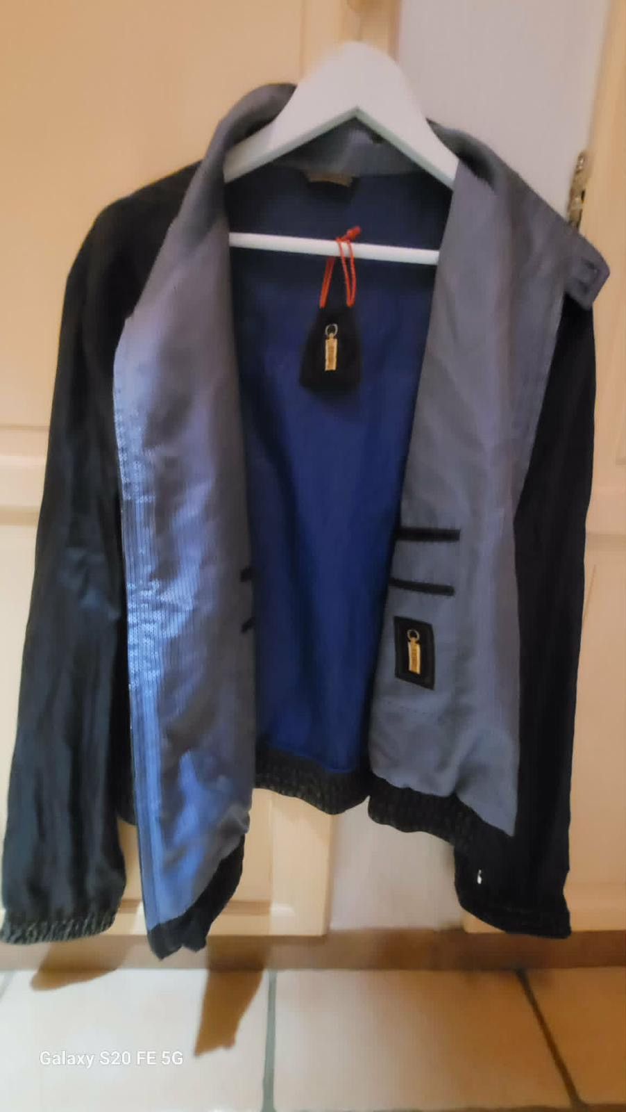 Zilli ZILLI Silk Bomber Jacket – Made in France (Luxury / Rare) Size US XL / EU 56 / 4 - 3 Thumbnail