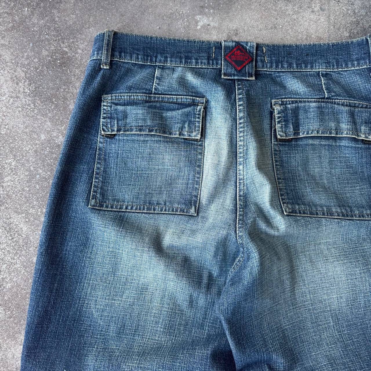 20471120 × If Six Was Nine × Japanese Brand Amazing Vintage Cargo Washed Denim Jeans Y2K Size US 33 - 9 Thumbnail