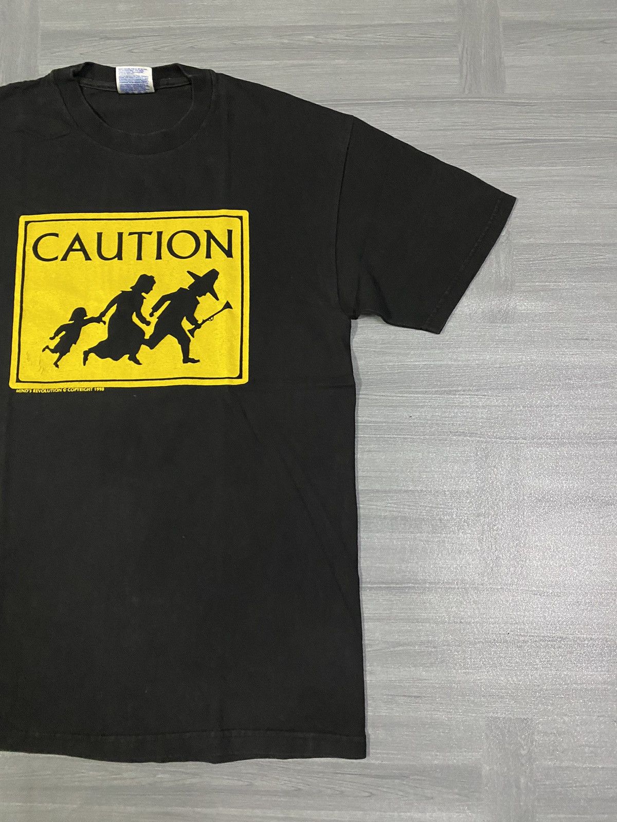 Vintage Vintage 🔥 RARE 🔥 1998 Caution Size US M / EU 48-50 / 2 - 4 Thumbnail