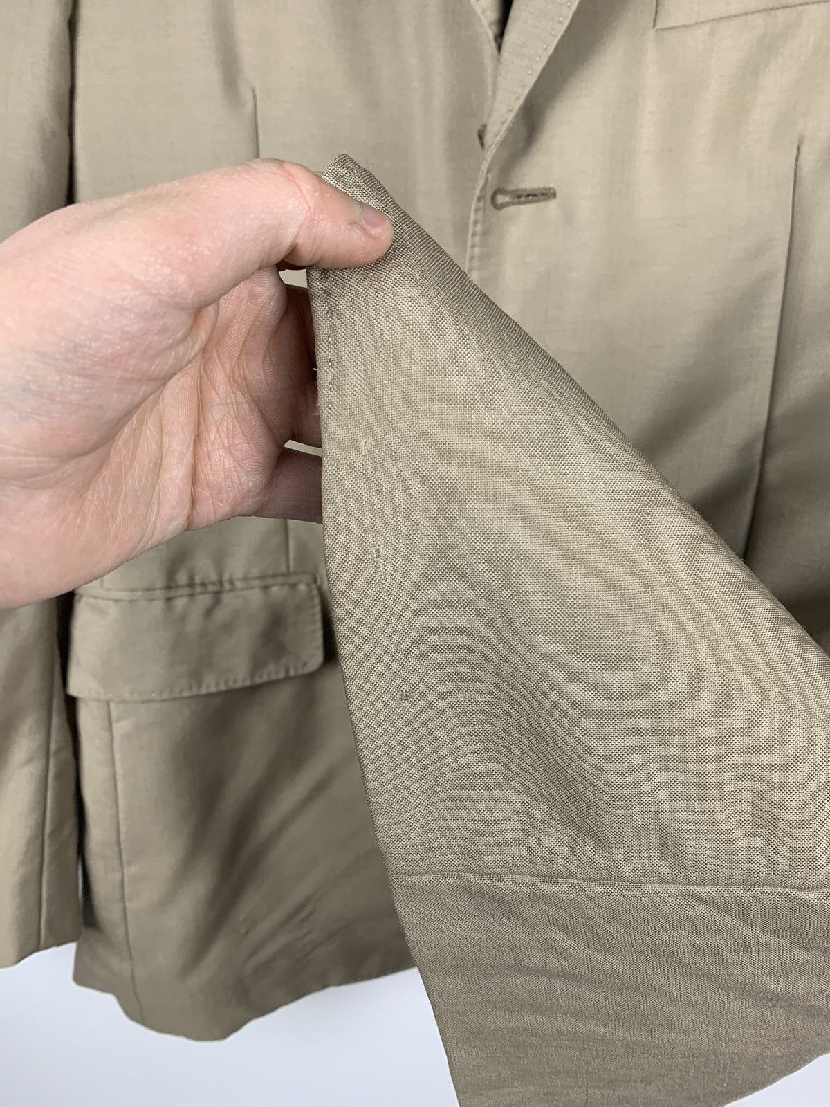 Prada Vintage Prada Milano Single Breasted Blazer Men’s Size 50R Size 50R - 14 Thumbnail