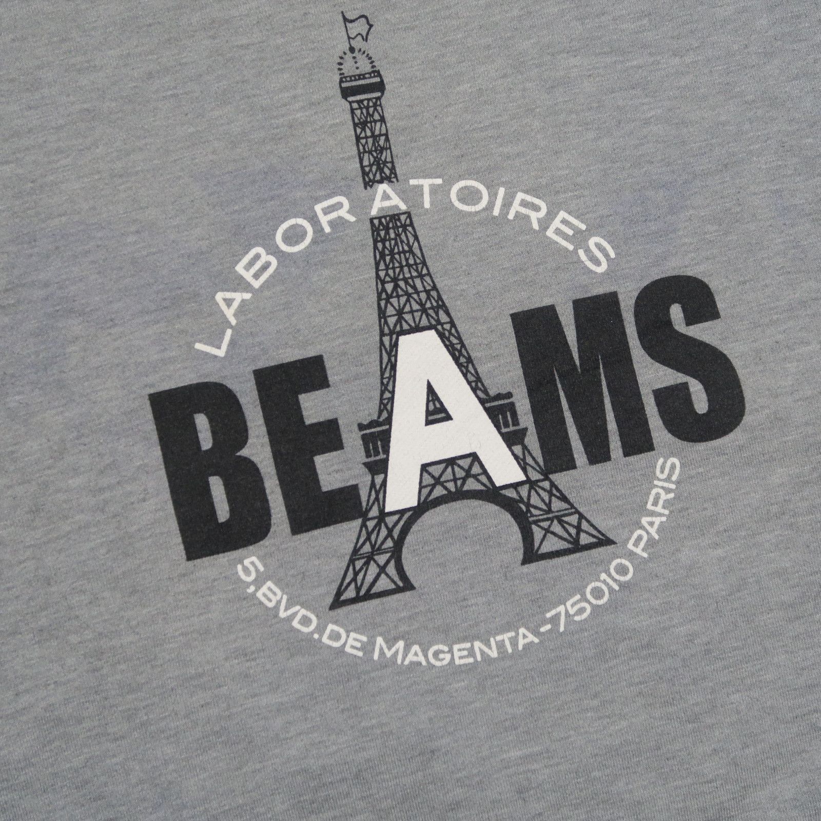 Beams Plus VTG Beams POPT Laboratoires Paris Big Logo Boxy Sweatshirt Size US M / EU 48-50 / 2 - 6 Thumbnail
