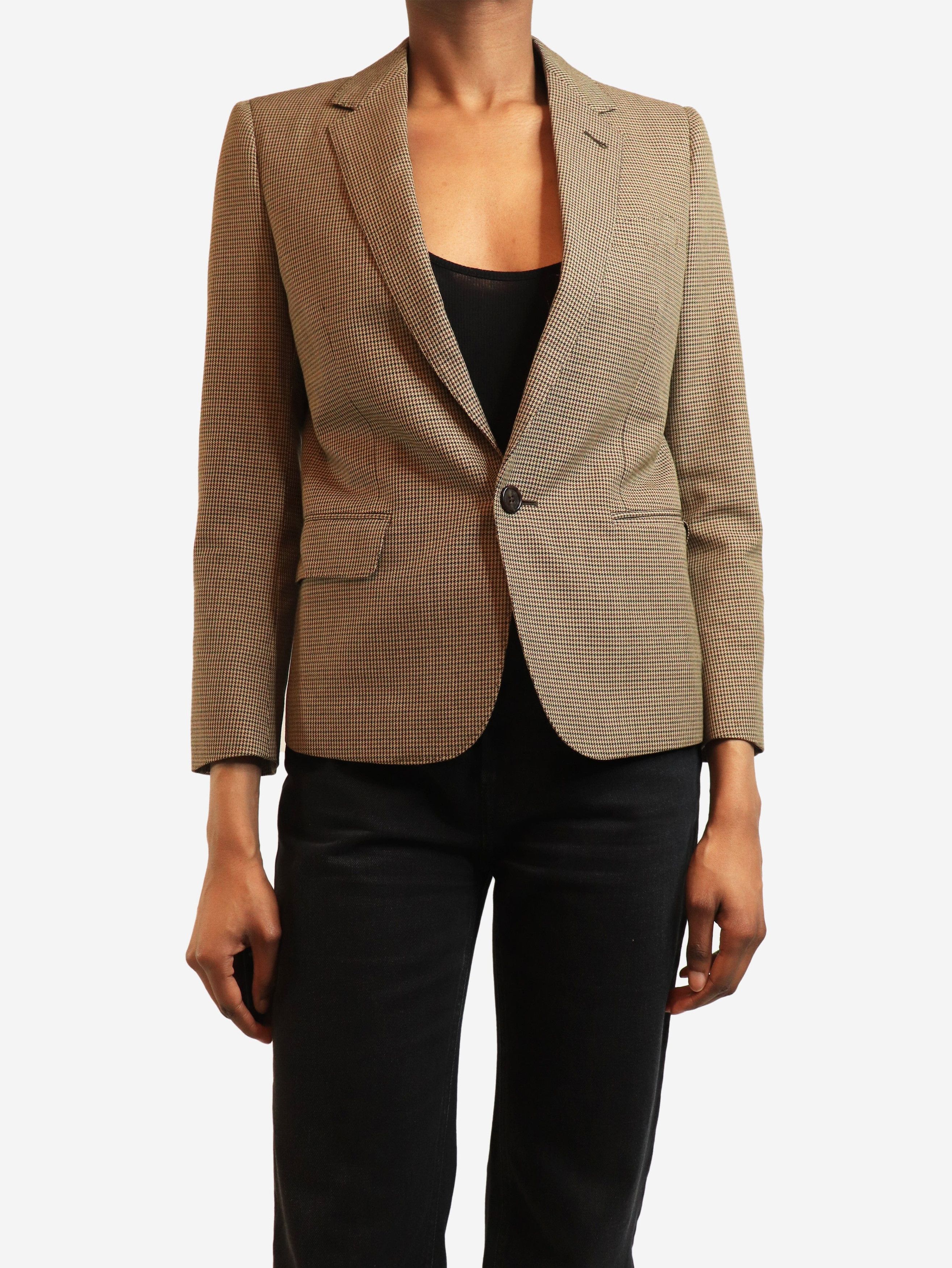 Other Brown houndstooth blazer - XS Size XS / US 0-2 / IT 36-38 - 1 Thumbnail