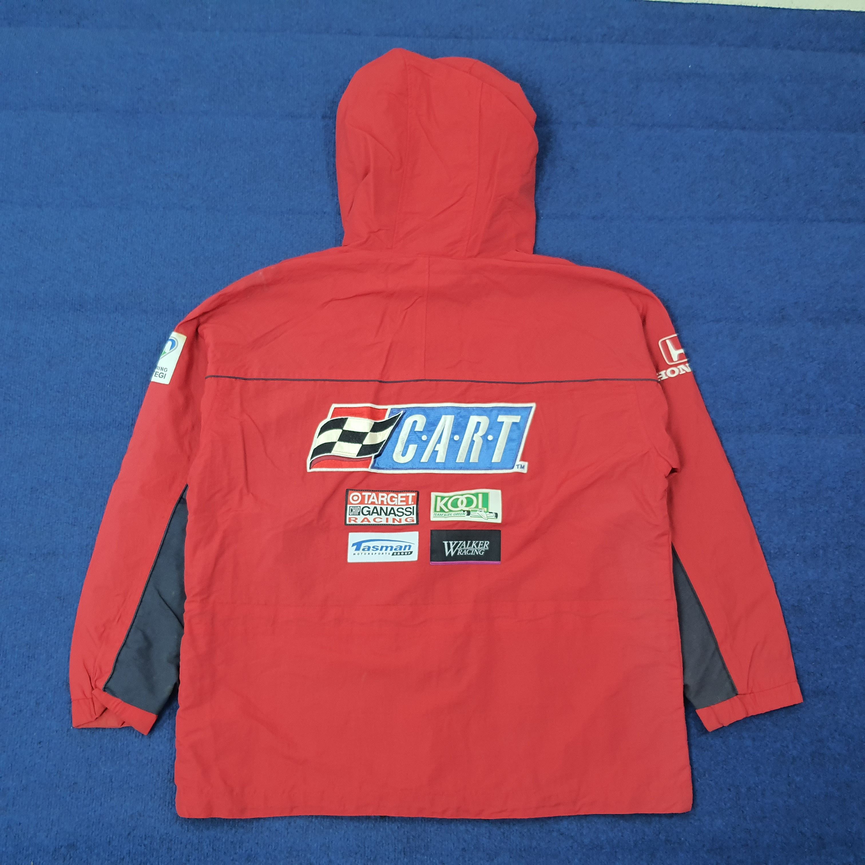Honda Vintage 90s Honda CART Racing Jacket 500 Twin Ring C268N9 Size US L / EU 52-54 / 3 - 2 Thumbnail
