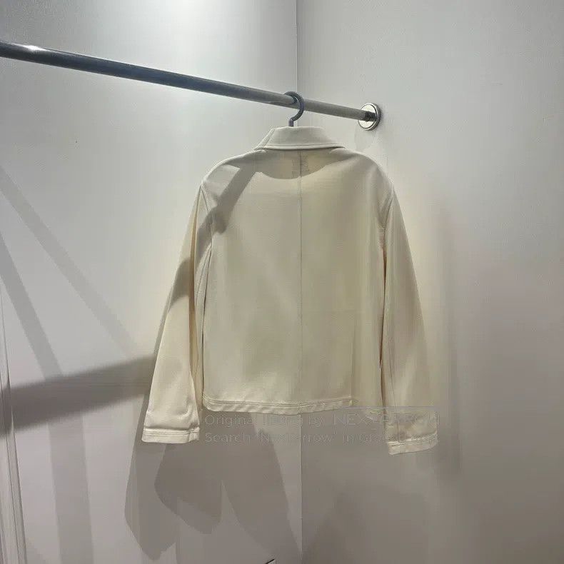 Hermes Hermes Beige Zipper Jacket Size XXS / US 00 / IT 34 - 2 Thumbnail
