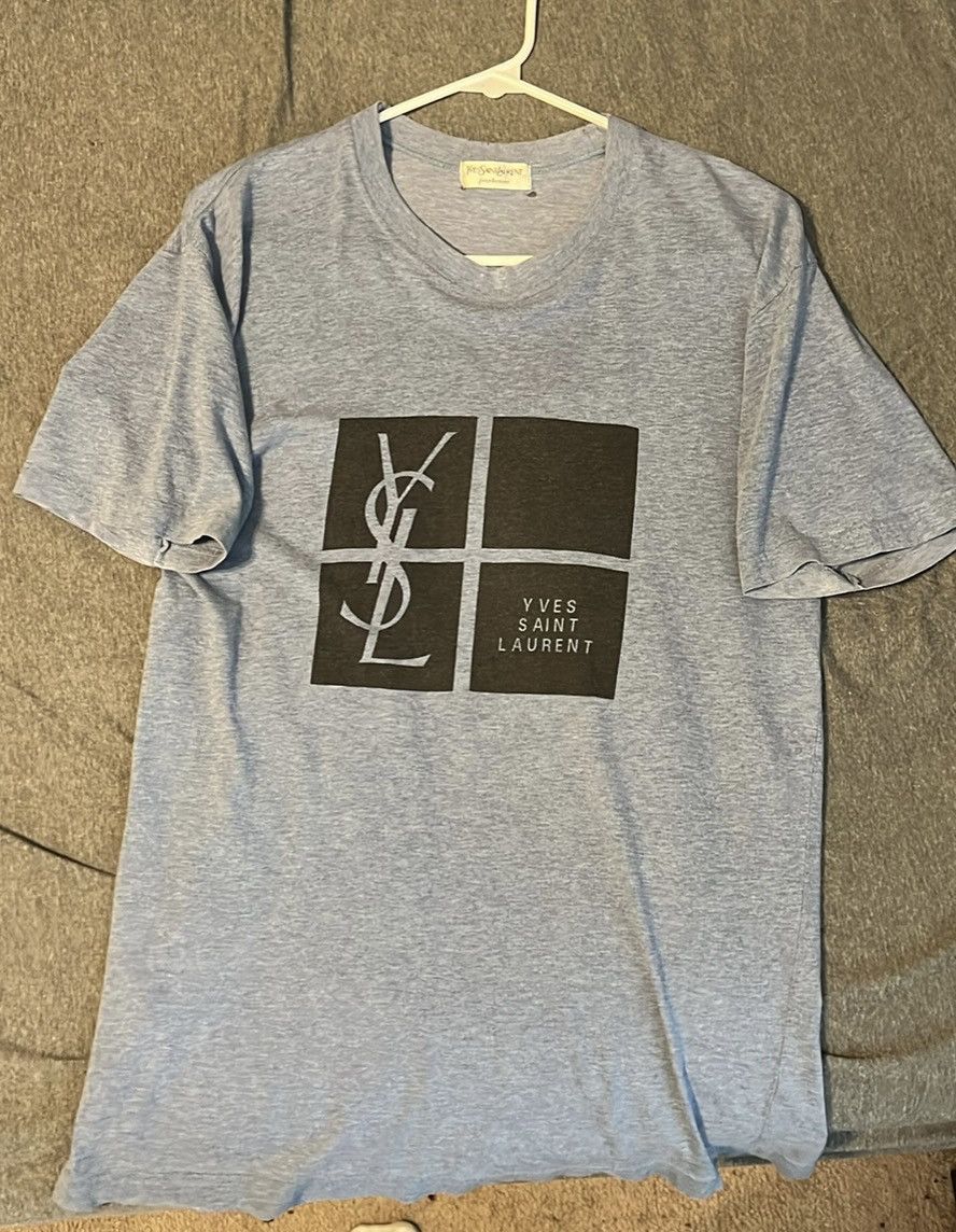 Yves Saint Laurent Yves Saint Laurent Tee (Vintage) Size US L / EU 52-54 / 3 - 6 Thumbnail