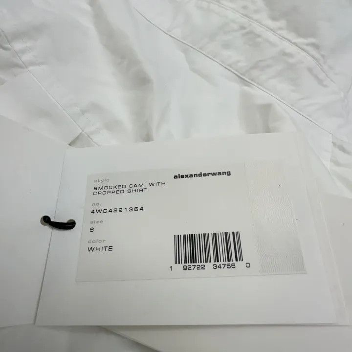 Alexander Wang Alexander Wang White Long Sleeve Shirt - Size S / US 4 / IT 40 - 4 Thumbnail
