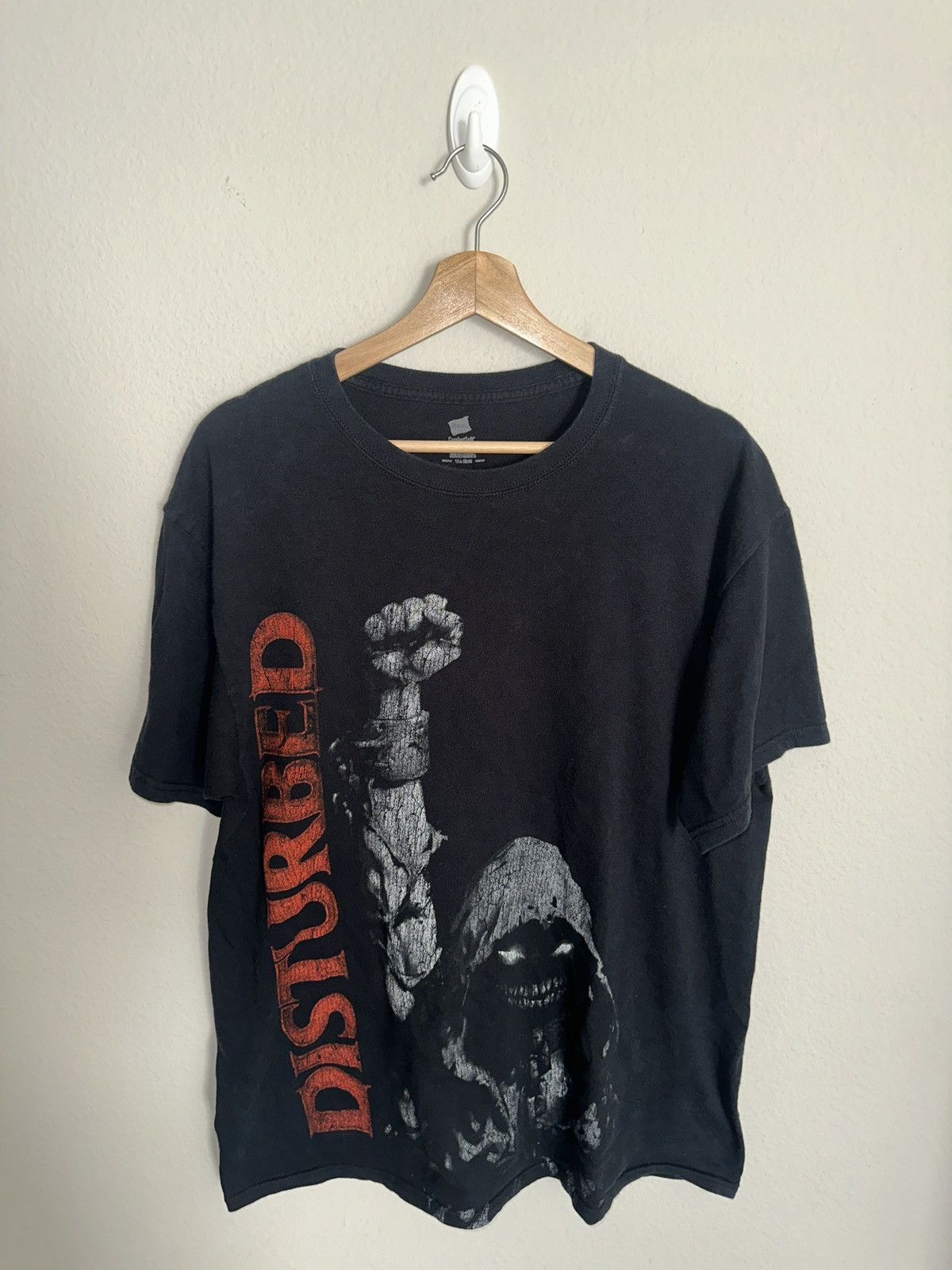 Band Tees × Vintage Y2K Disturbed T shirt Size US L / EU 52-54 / 3 - 1 Thumbnail