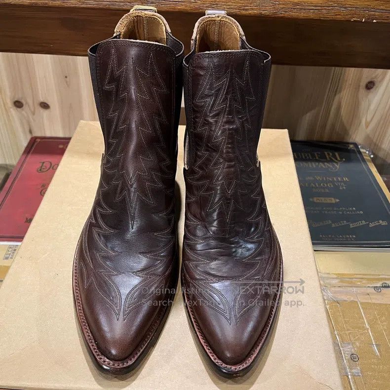 RRL Ralph Lauren RRL Ralph Lauren Embroidered Chelsea Size US 9 / EU 42 - 8 Thumbnail