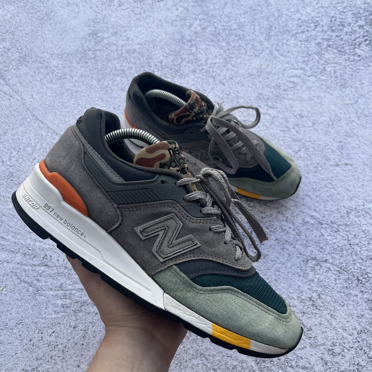 Made In Usa New Balance Streetwear New Balance 997 Made in USA camo sneakers Grailed