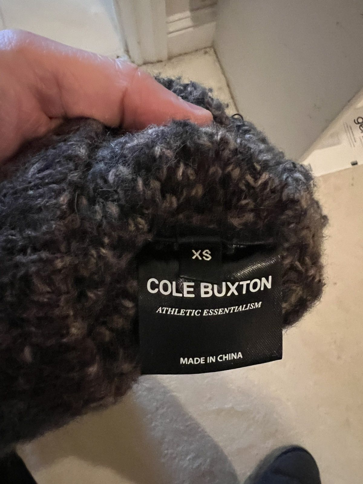 Cole Buxton END. x Cole Buxton Cb Logo Knit Sweatshirt Size US XS / EU 42 / 0 - 6 Thumbnail