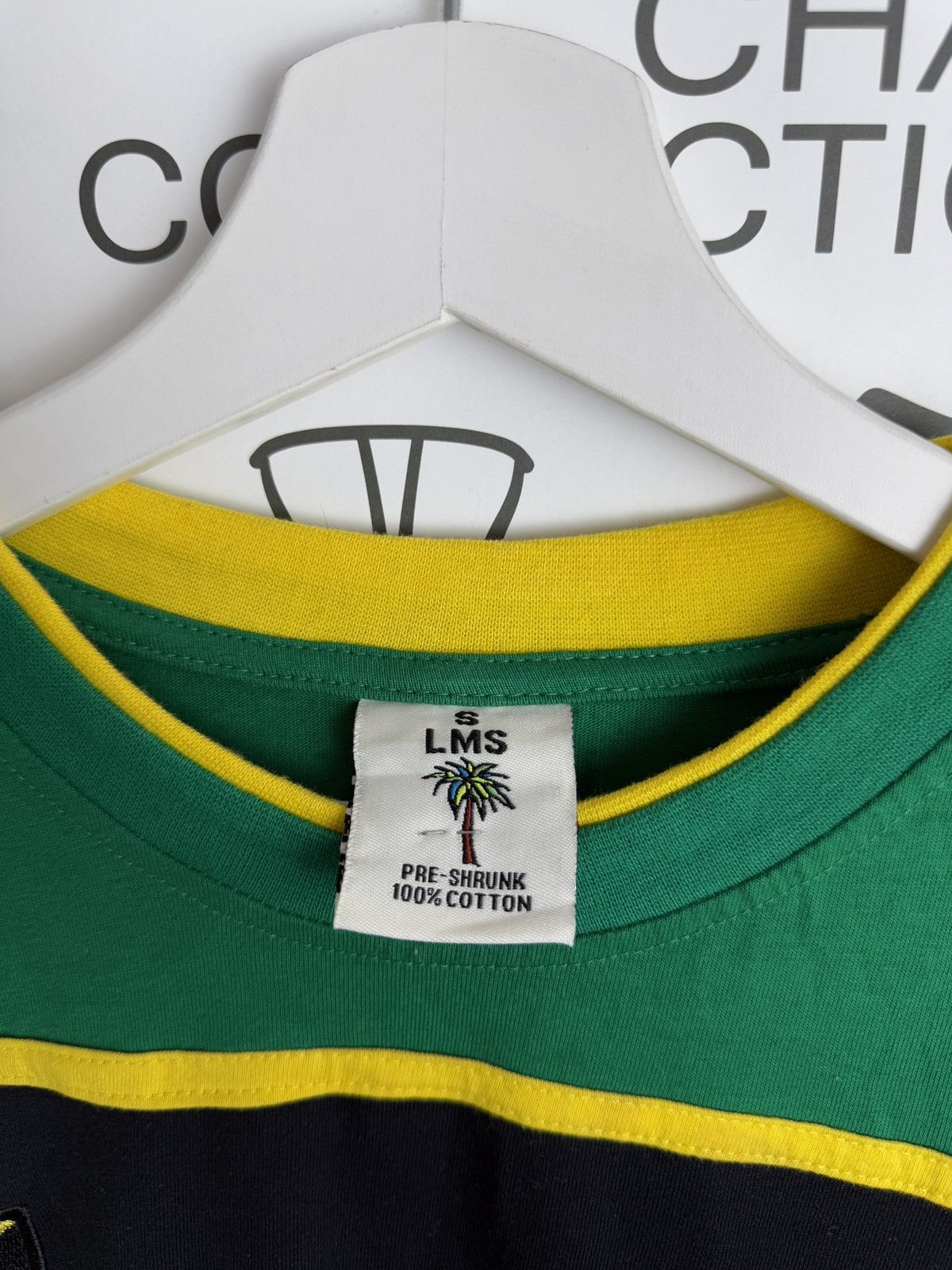 Vintage Vintage y2k Jamaica blockcore football t-shirt S trend rare Size US S / EU 44-46 / 1 - 3 Thumbnail