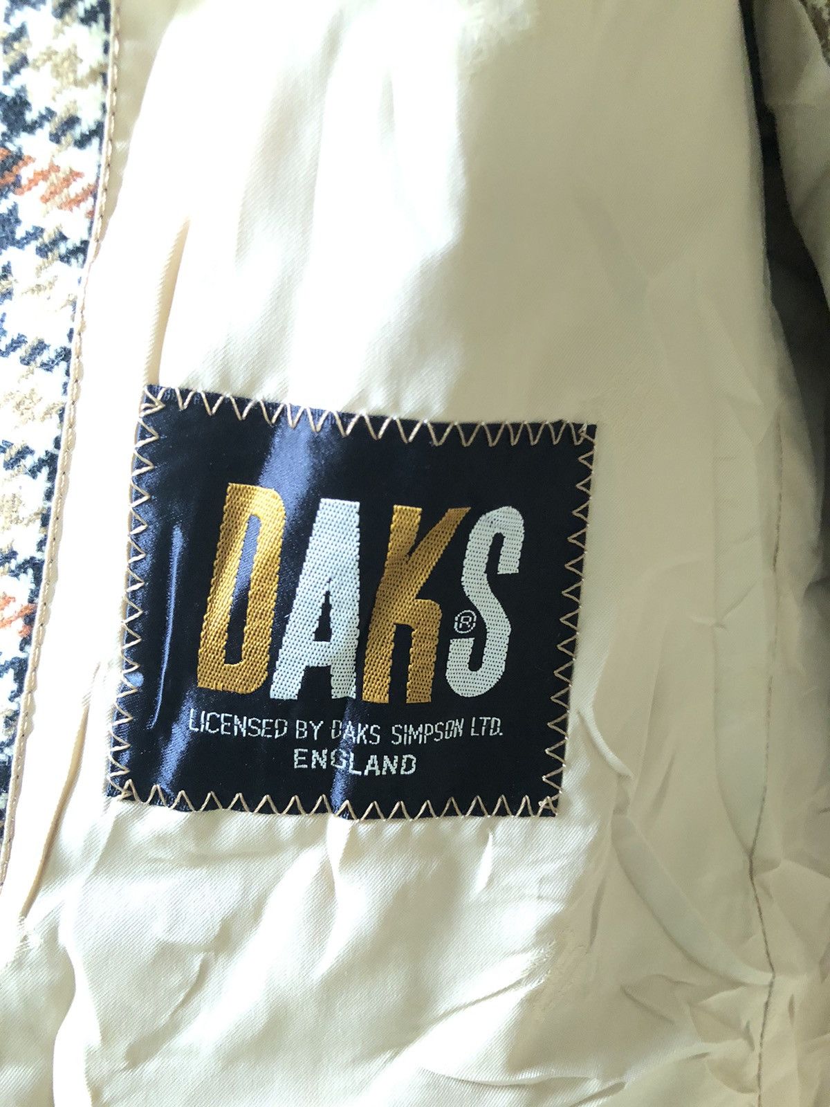 DAKS × Vintage Vintage Daks London Houndstooth Blazer Size US M / EU 48-50 / 2 - 3 Thumbnail
