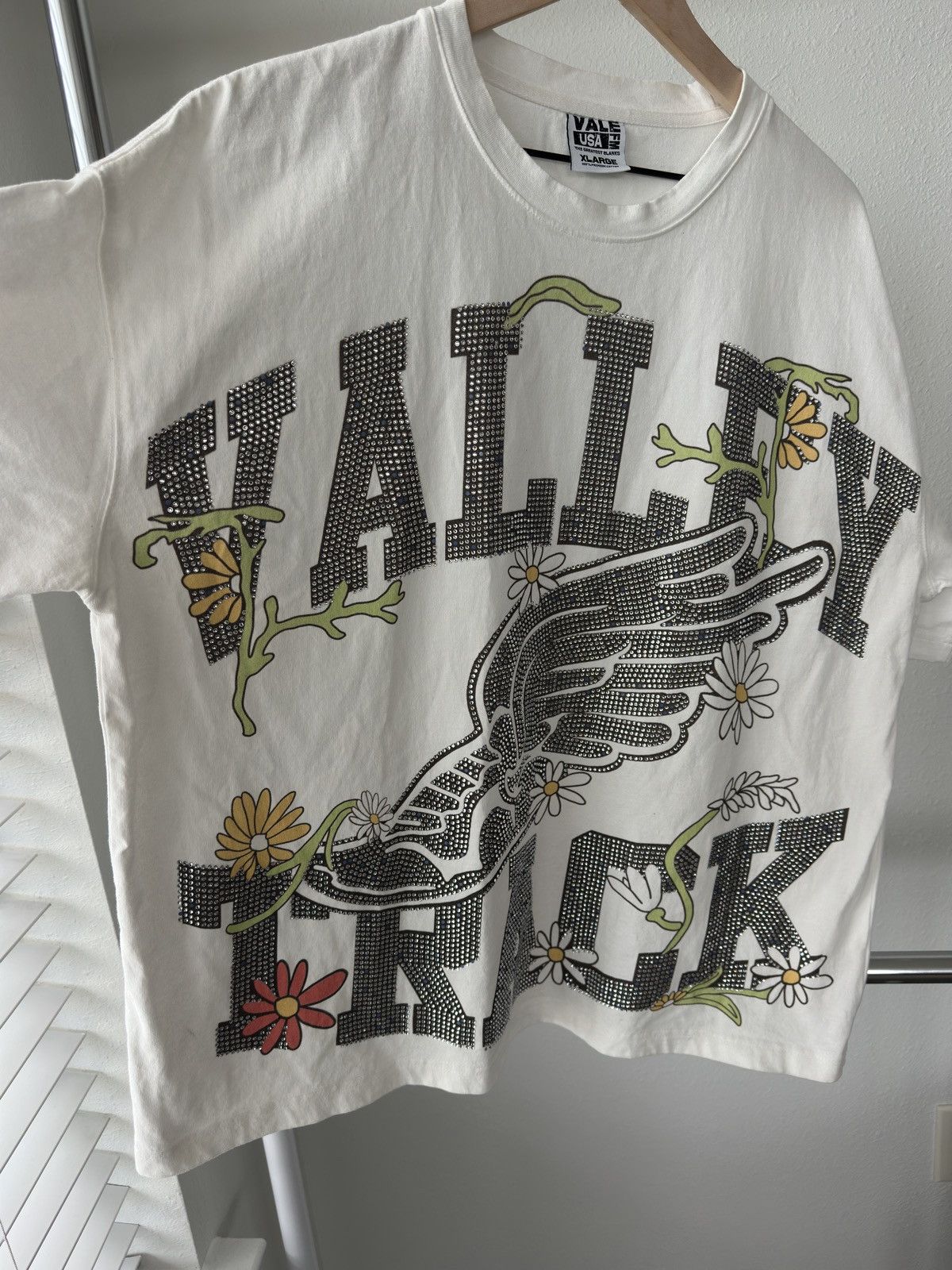 Vale Vale Valley Track Crystal Tee Size US XL / EU 56 / 4 - 3 Thumbnail