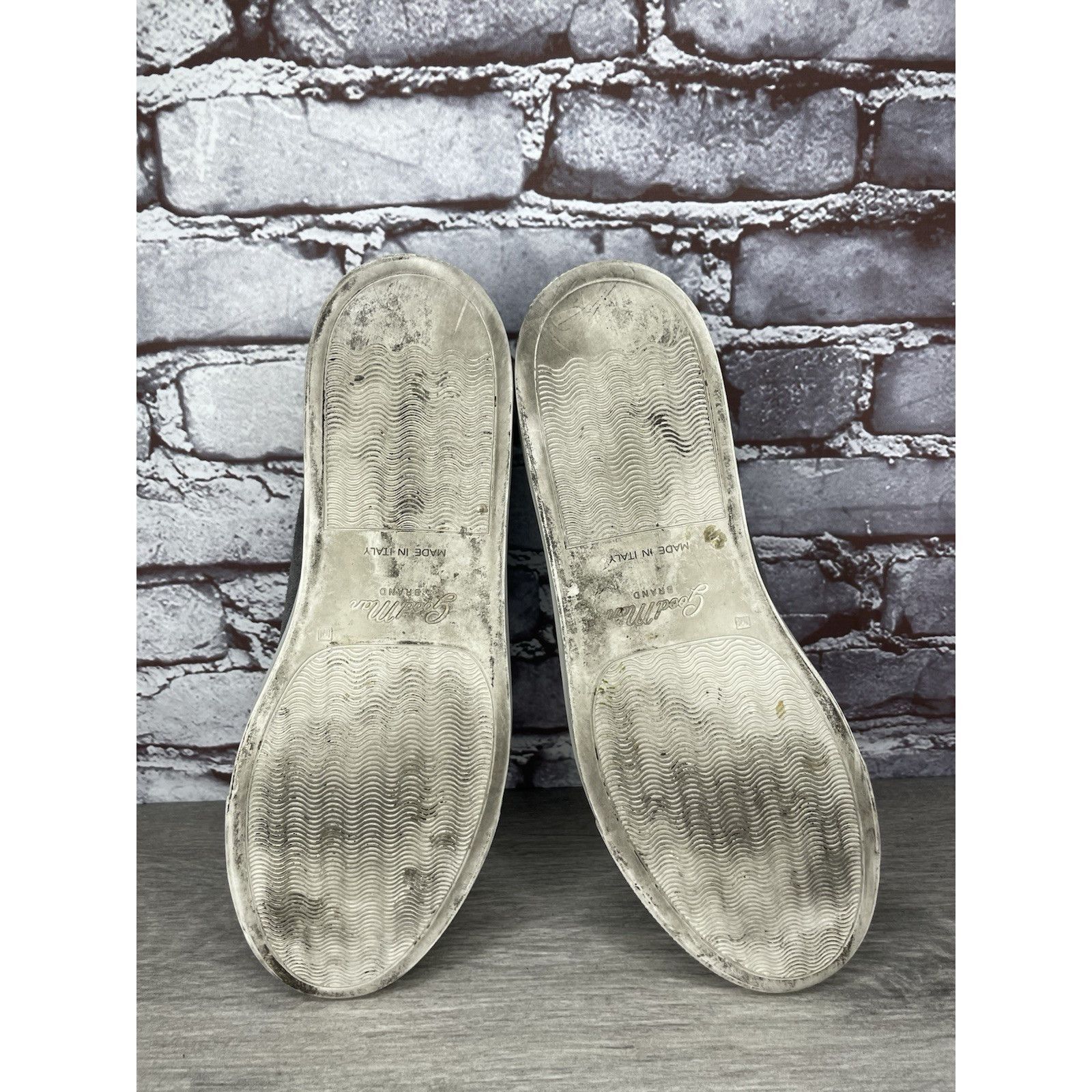 Bergdorf Goodman Goodman Brand Edge Charcoal Suede Casual Lace Low Top Sneake Size US 9 / EU 42 - 8 Thumbnail