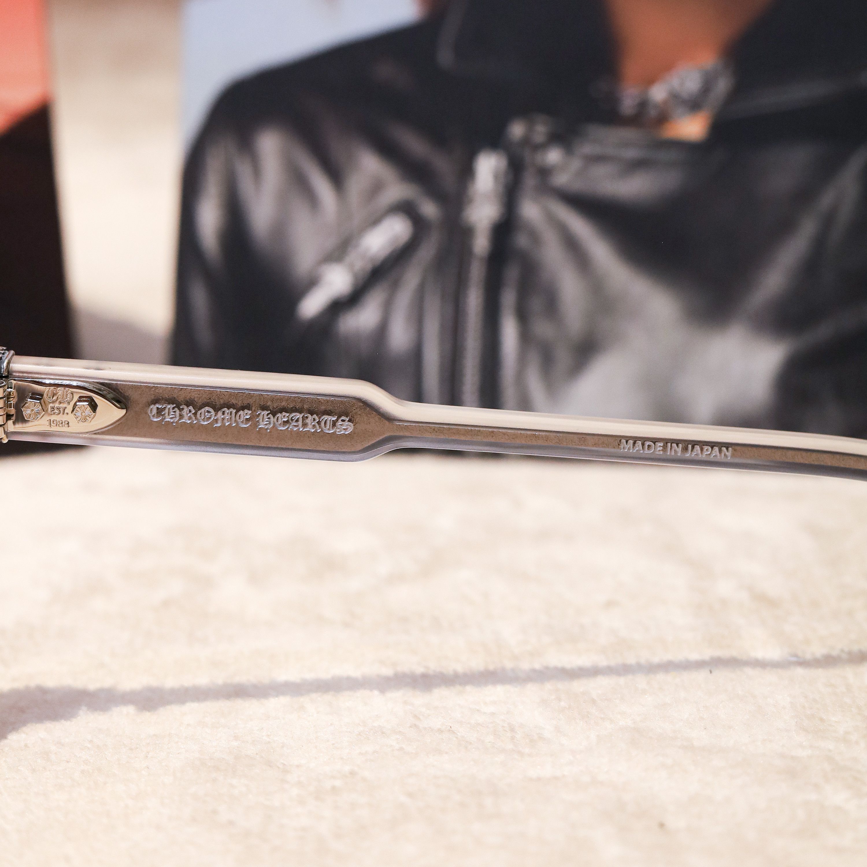 Chrome Hearts CHROME HEARTS AMBIDIXTROUS MATTE GRAPHITE Size ONE SIZE - 6 Thumbnail