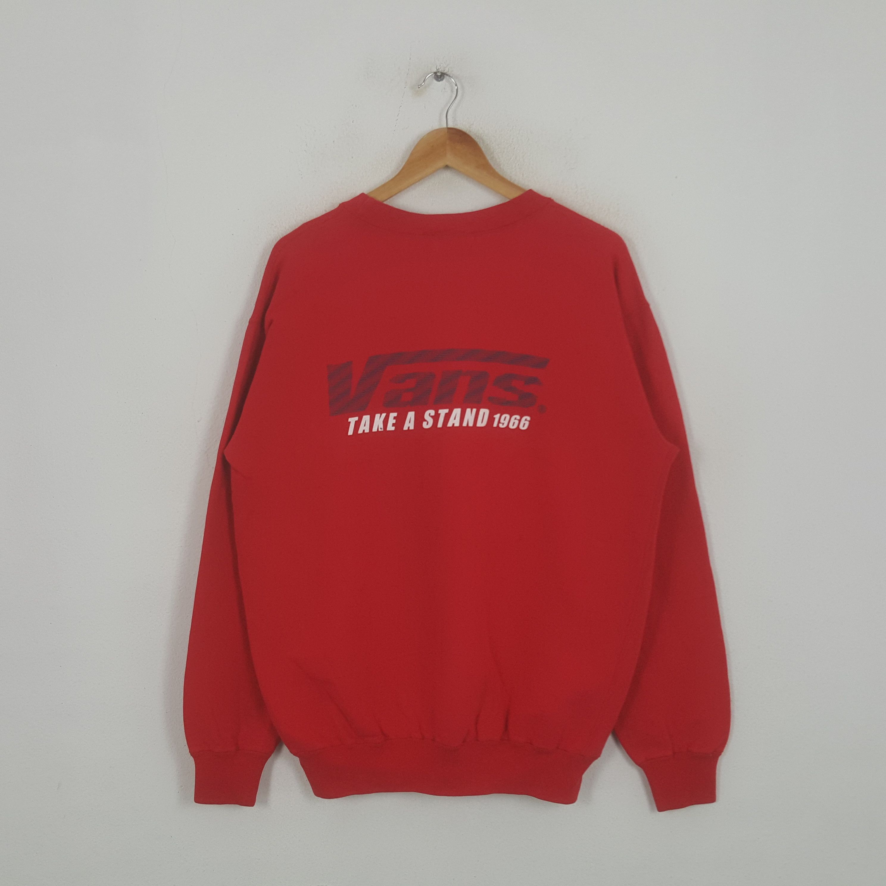 Vintage Vans Take a Stand 1966 Streetwear Sweatshirt