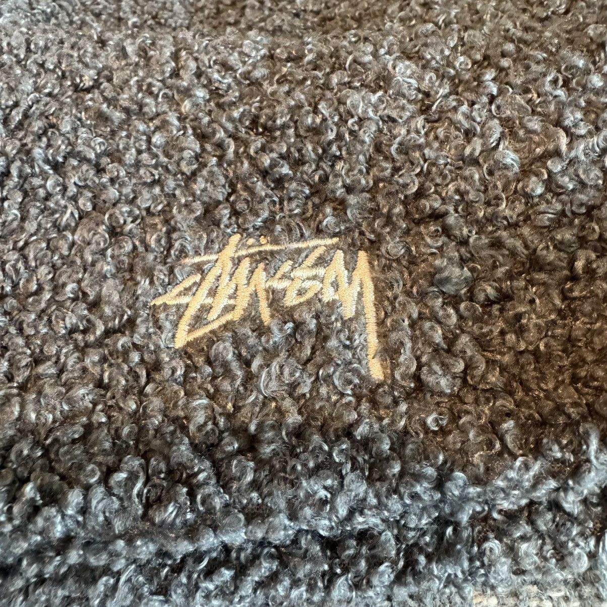 Stussy Black Stussy Boucle Beanie Hat NWT New With Tags O/S Size ONE SIZE - 3 Thumbnail