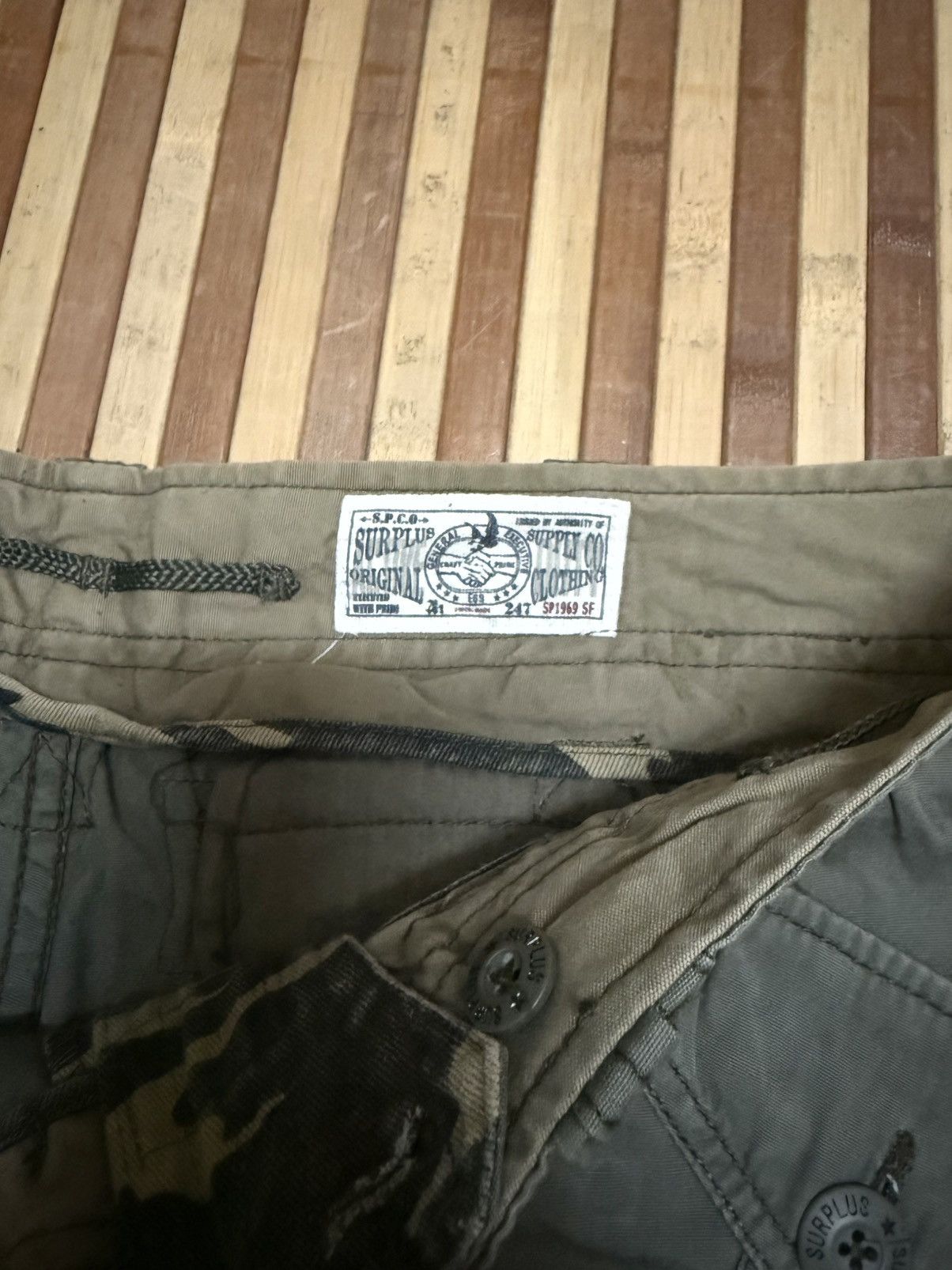 Japanese Brand Military Surplus Supply Cargo Pants / Streetwear / W34x29.5 Size US 34 / EU 50 - 5 Thumbnail