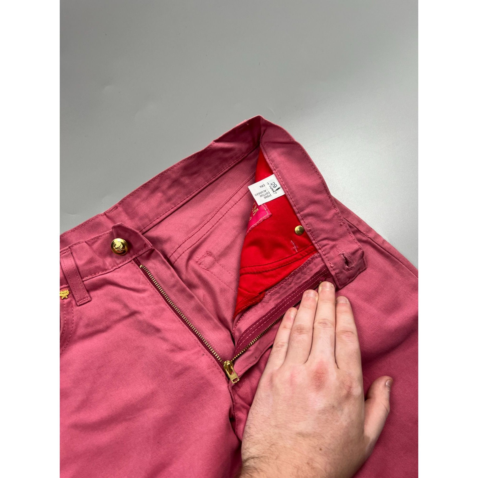 MCM MCM Pink Denim Jeans Pants (Y0838) Size 29" - 5 Thumbnail