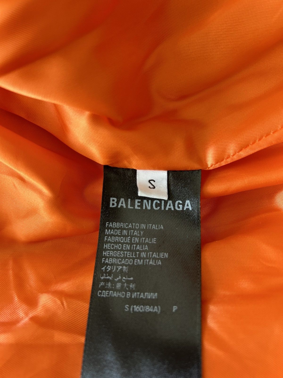 Balenciaga × Kanye West × Yeezy Balenciaga Leather Bomber ❗️Customised by Kanye ❗️ Size US S / EU 44-46 / 1 - 10 Thumbnail