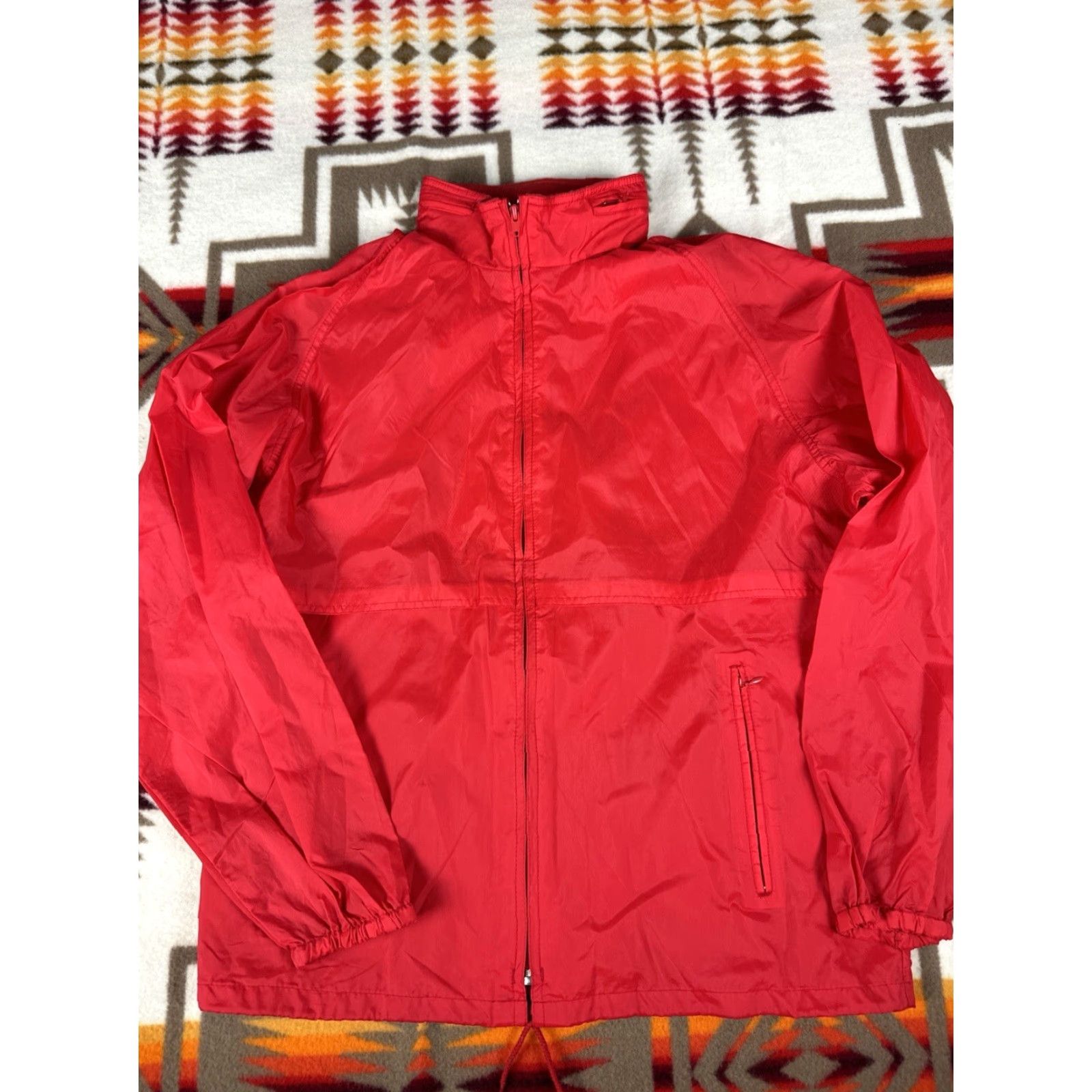 Vintage VINTAGE Pacific Trail Windbreaker Jacket Mens L Red 80s Size US L / EU 52-54 / 3 - 2 Thumbnail