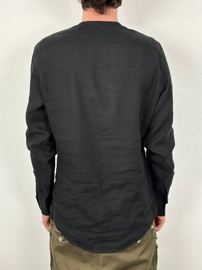Hermes Hermès Black Linen Shirt Size US M / EU 48-50 / 2 - 3 Thumbnail