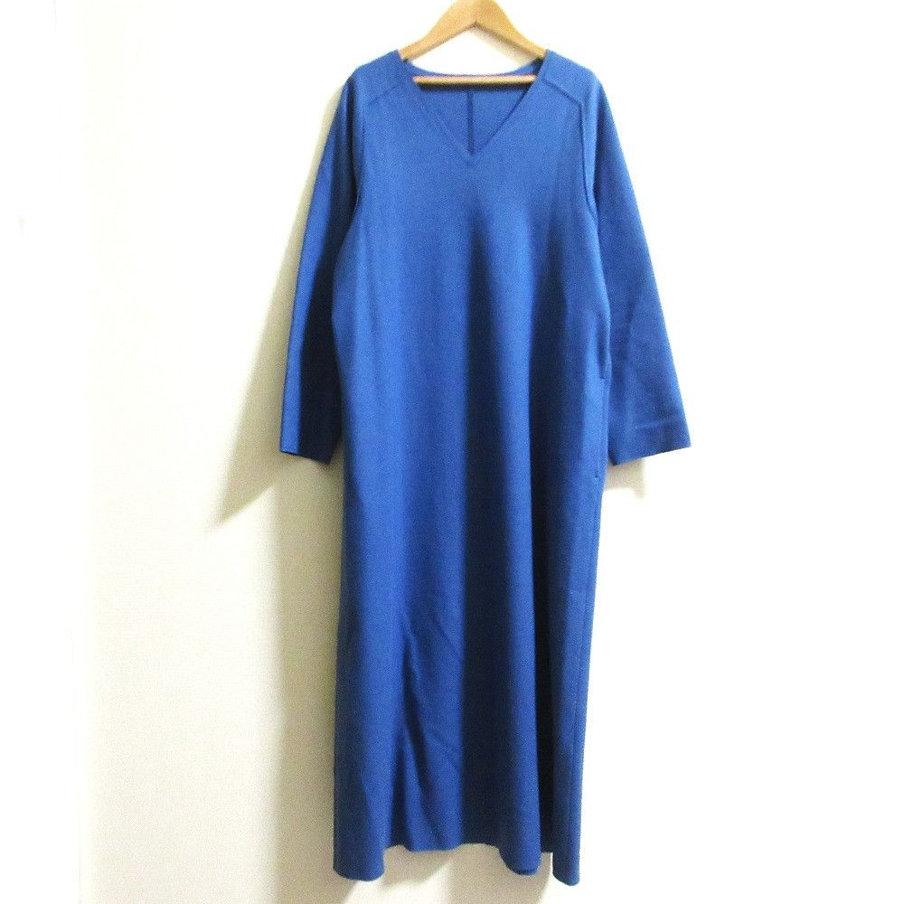 Other Other PLAIN PEOPLE Super140 Jersey V-Neck Dress Textile Dresses A1543UA534 DUTY FREE for USA Size ONE SIZE - 1 Thumbnail