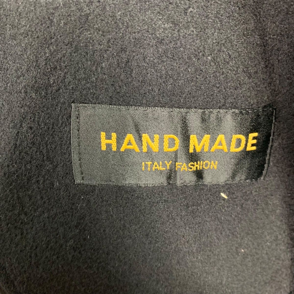 Handmade JEAN VELKONE Hand Made Cashmere & Wool Coat #1074-C49 Size L / US 10 / IT 46 - 16 Thumbnail