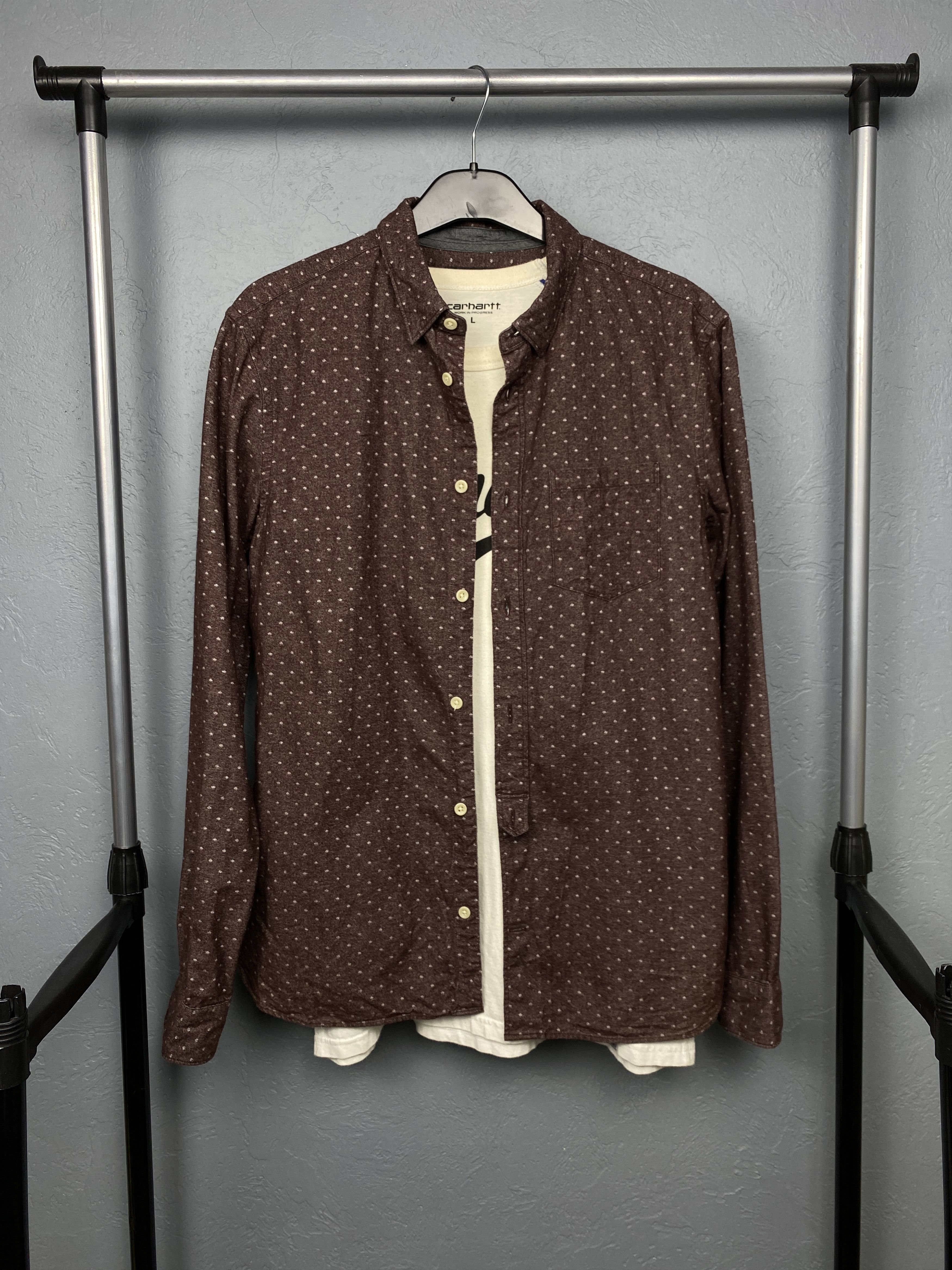 Allsaints Allsaints Mens Cresco Flannel Shirt Size US M / EU 48-50 / 2 - 1 Thumbnail