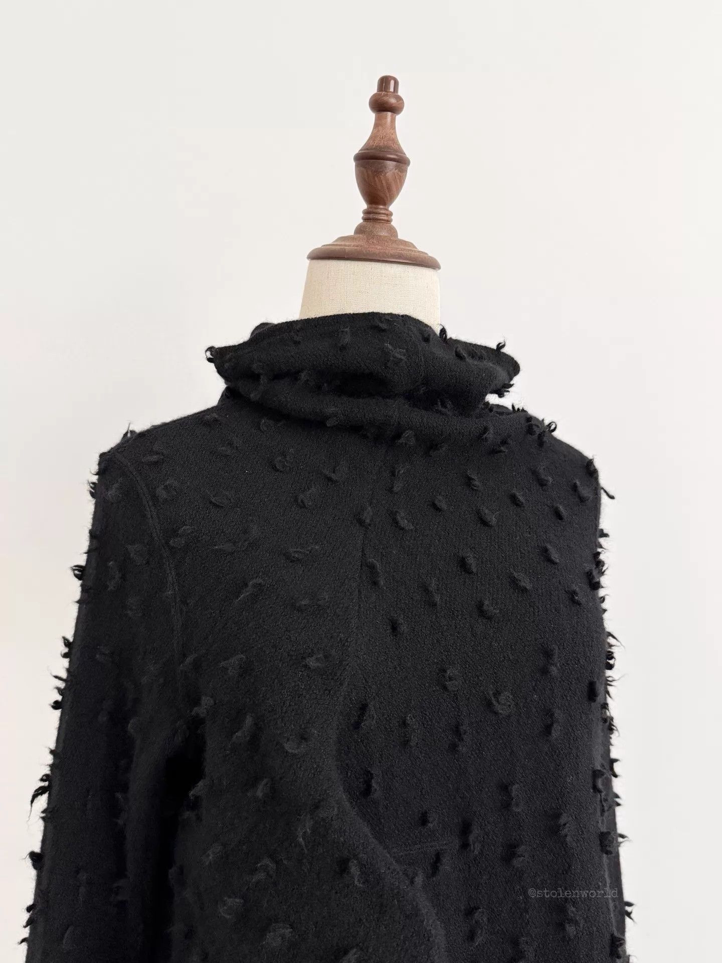 Comme des Garcons Comme des Garçons 2004 AW Wool Angora Decon Turtleneck Size ONE SIZE - 7 Thumbnail