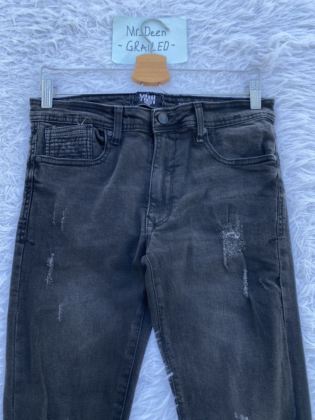 Japanese Brand Rare Vintage Youngmen YMN Max Skinny Jeans/ Denim Size US 32 / EU 48 - 10 Thumbnail