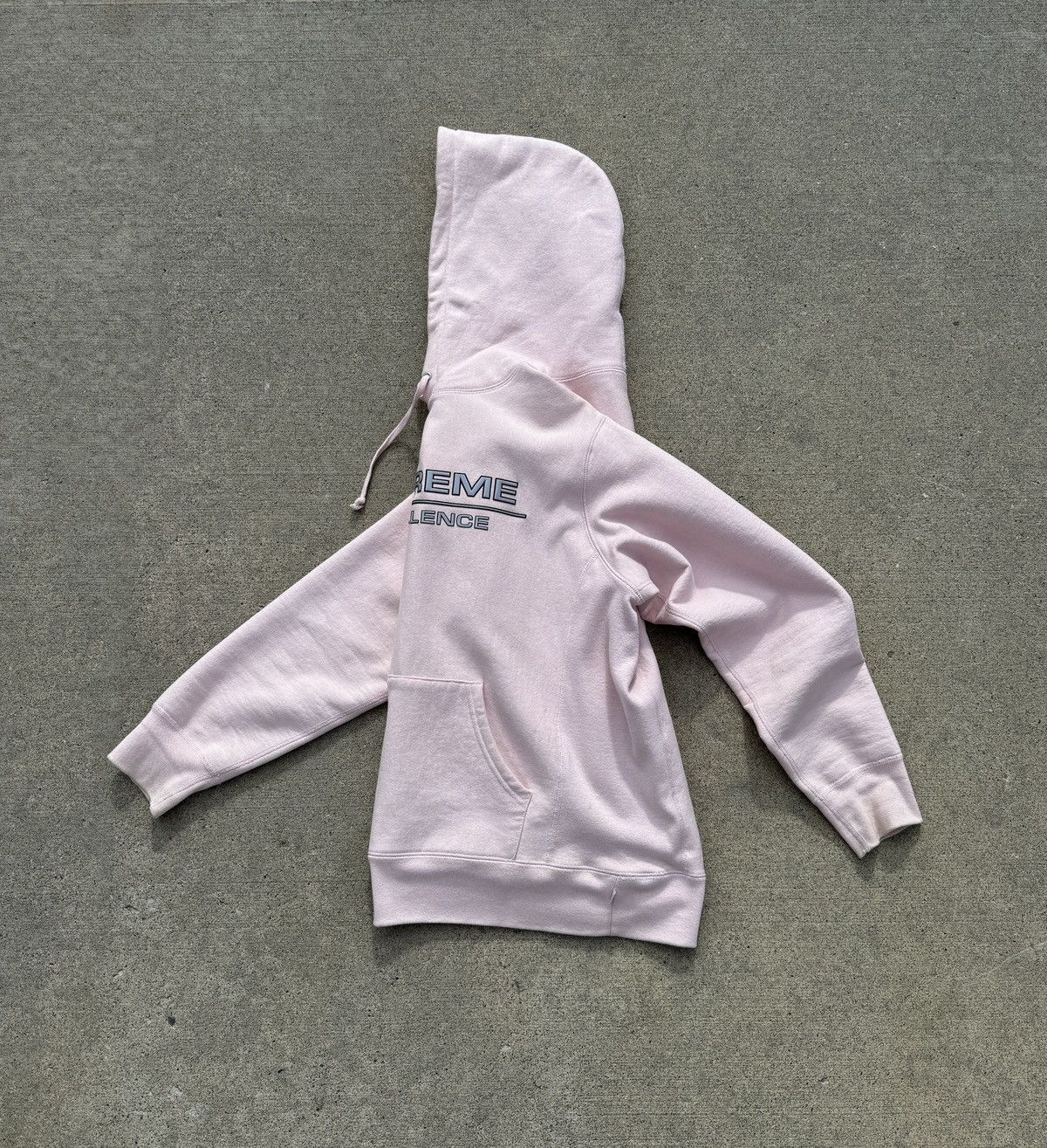 Supreme SUPREME “PALE PINK” REFLECTIVE EXCELLENCE HOODED SWEATSHIRT Size US M / EU 48-50 / 2 - 7 Thumbnail