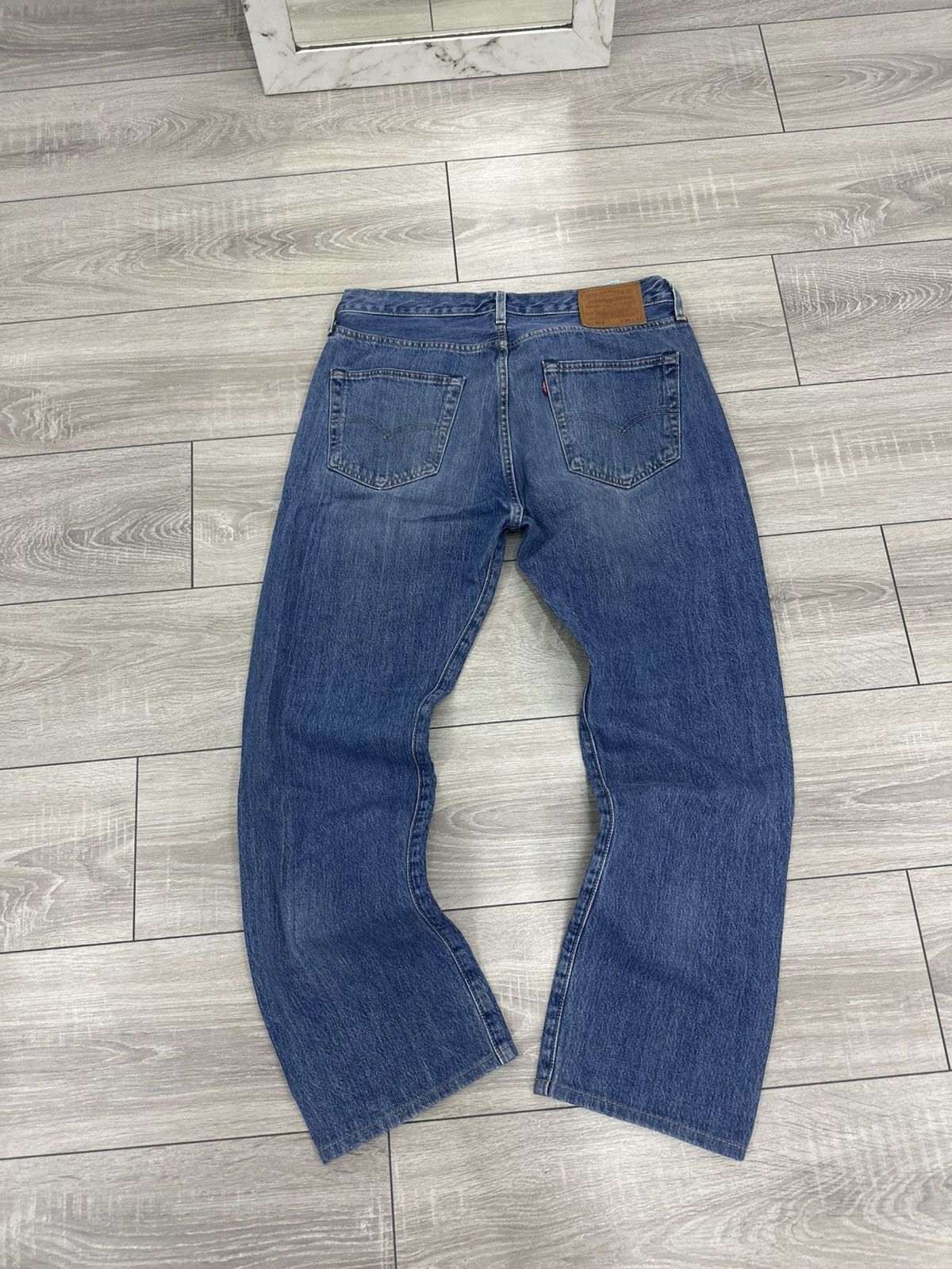 Levi's Levis 501 Basic Baggy Jeans Wide Streetwear Style Size US 32 / EU 48 - 3 Thumbnail