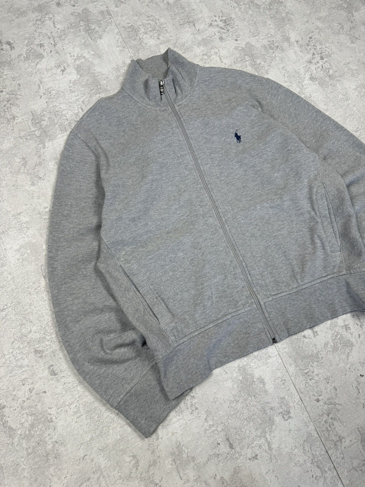 Polo Ralph Lauren Vintage Polo Ralph Lauren Y2K Gray Zip Sweatshirt Size L Size US L / EU 52-54 / 3 - 2 Thumbnail