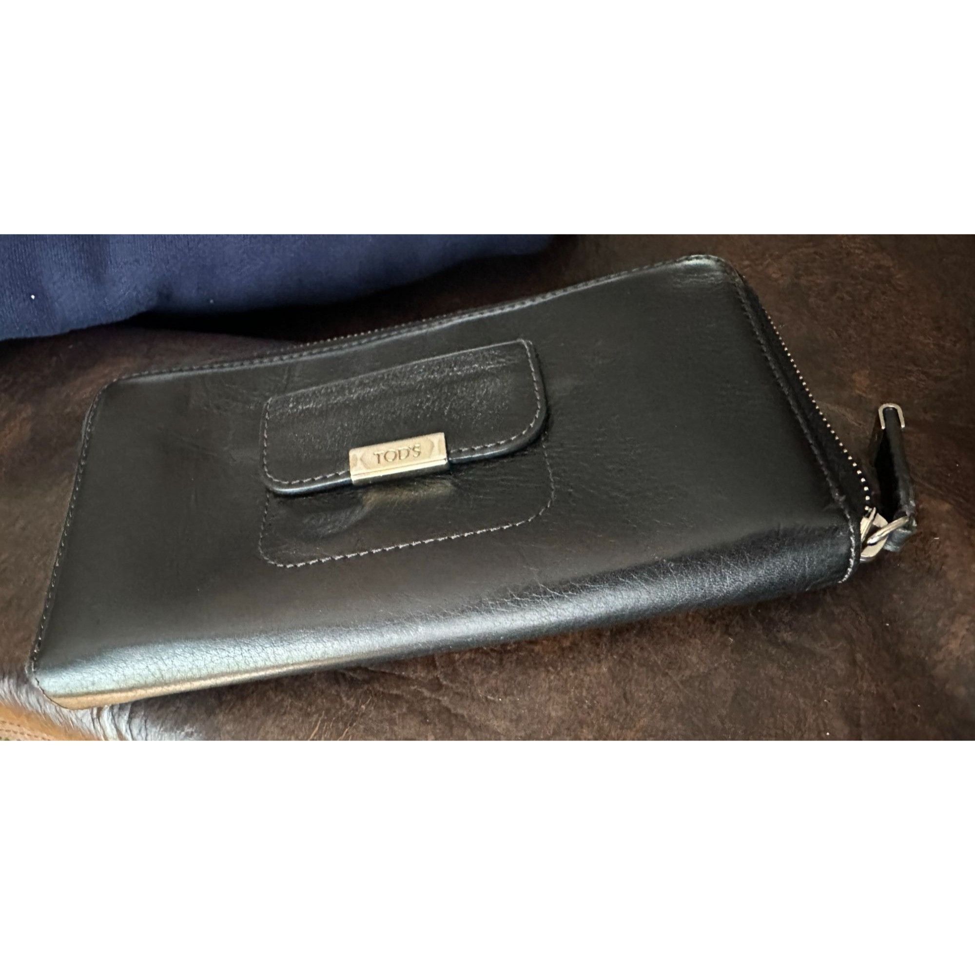 Tod's Tod's black leather zip-around wallet Size ONE SIZE - 6 Thumbnail