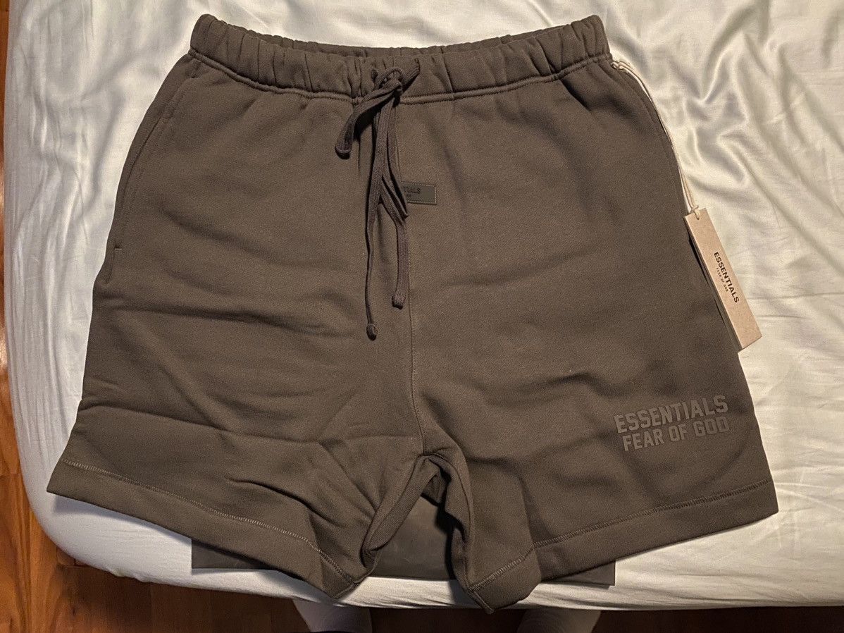 Essentials × Fear of God Essentials FOG Off Black Shorts Size Small Size US 30 / EU 46 - 1 Thumbnail