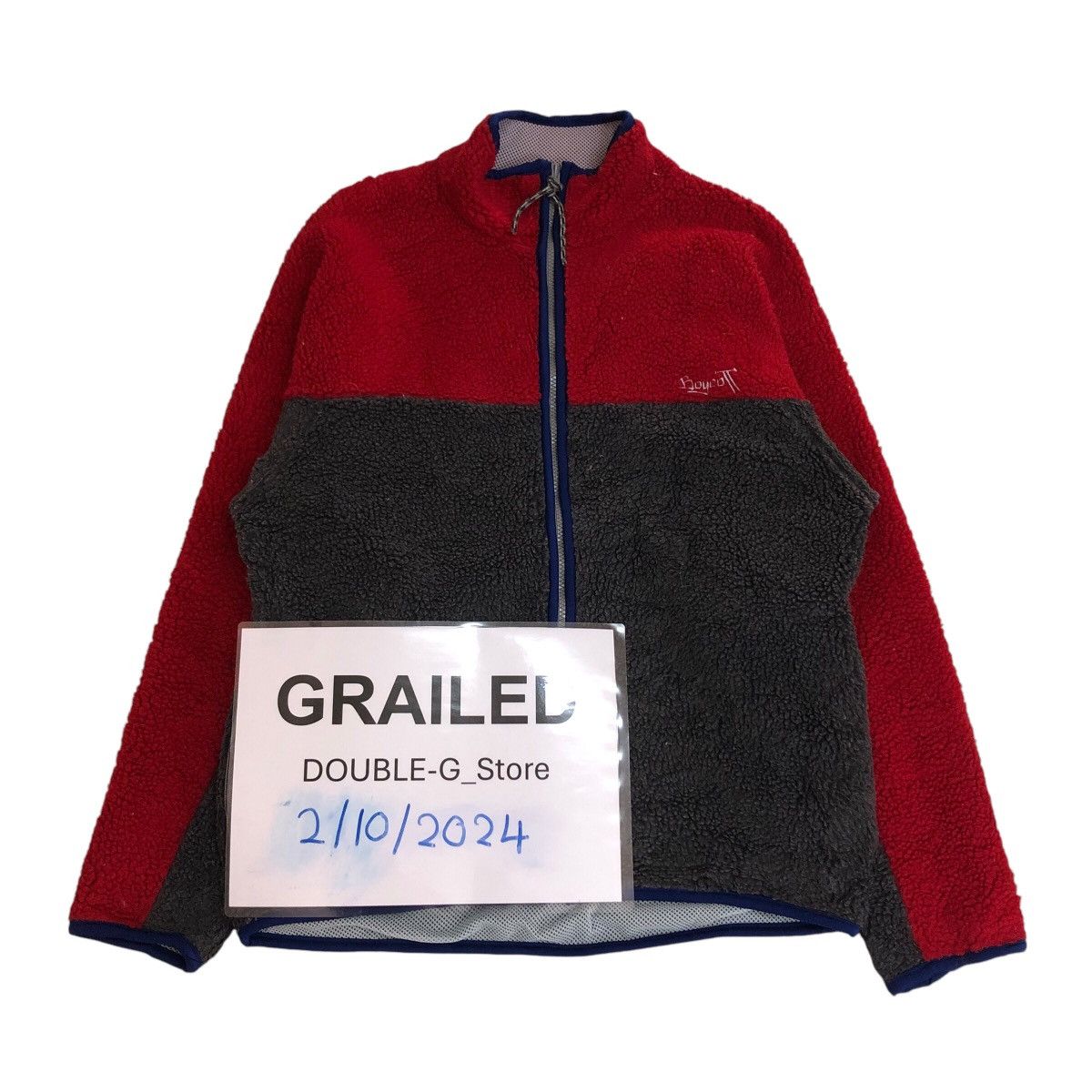 Boycott 📌Vintage Fleece Dip Pile Sherpa Jacket Multi Colour Boycott Size US M / EU 48-50 / 2 - 1 Thumbnail