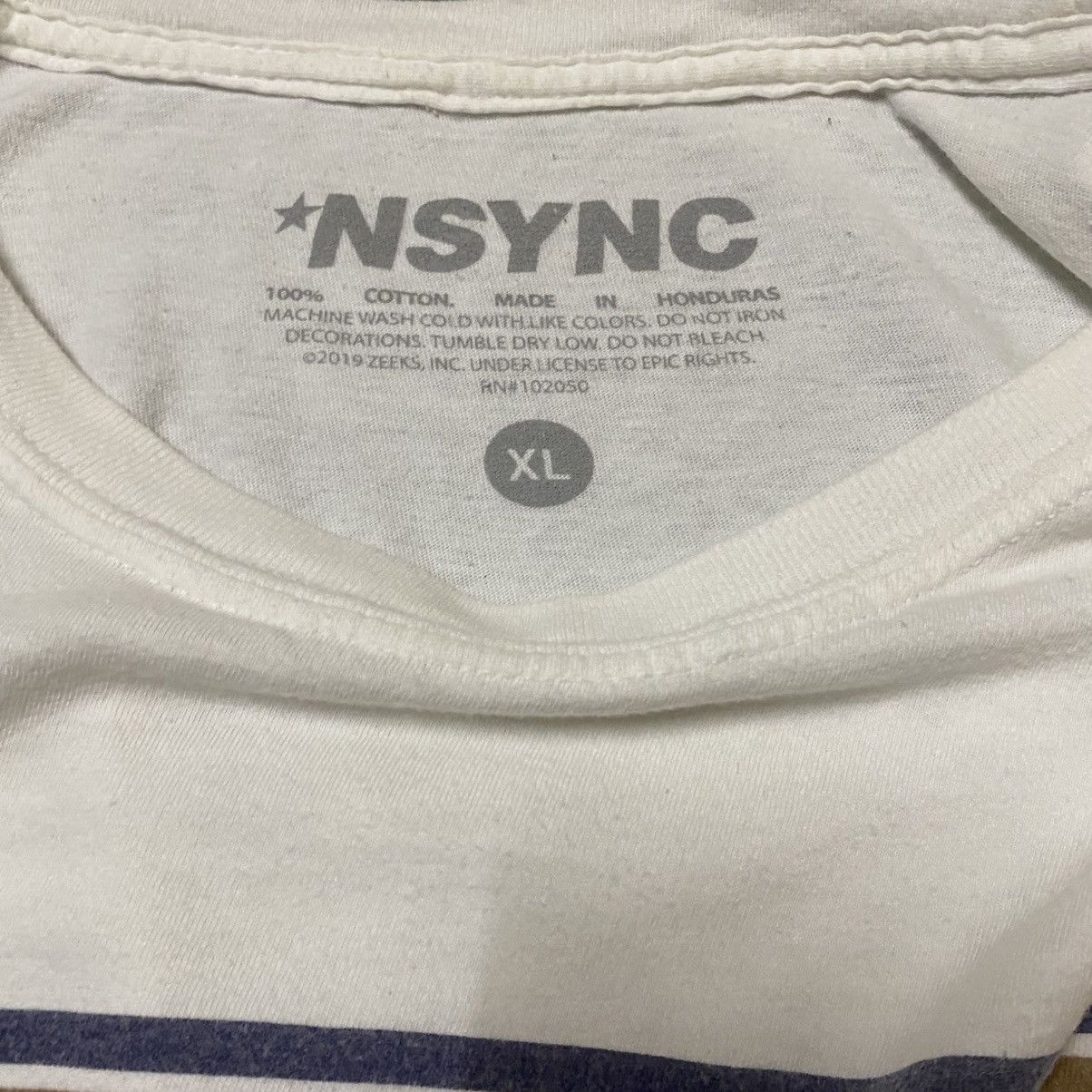 Band Tees × Vintage Vintage Y2k NSYNC Graphic Tee Size US XL / EU 56 / 4 - 5 Thumbnail