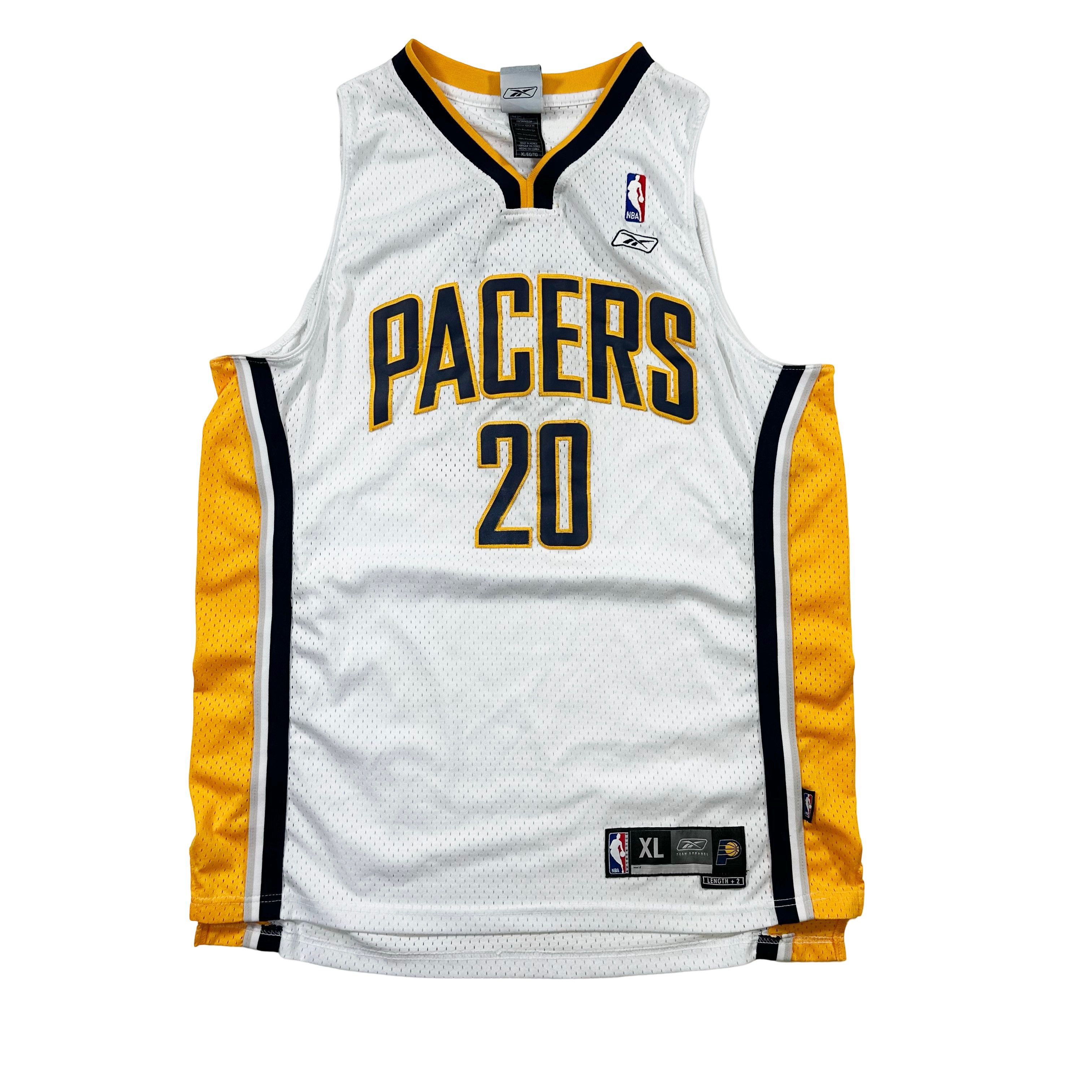 Vintage Vintage Reebok NBA Indiana Pacers #20 Jones Basketball Size US XL / EU 56 / 4 - 1 Thumbnail