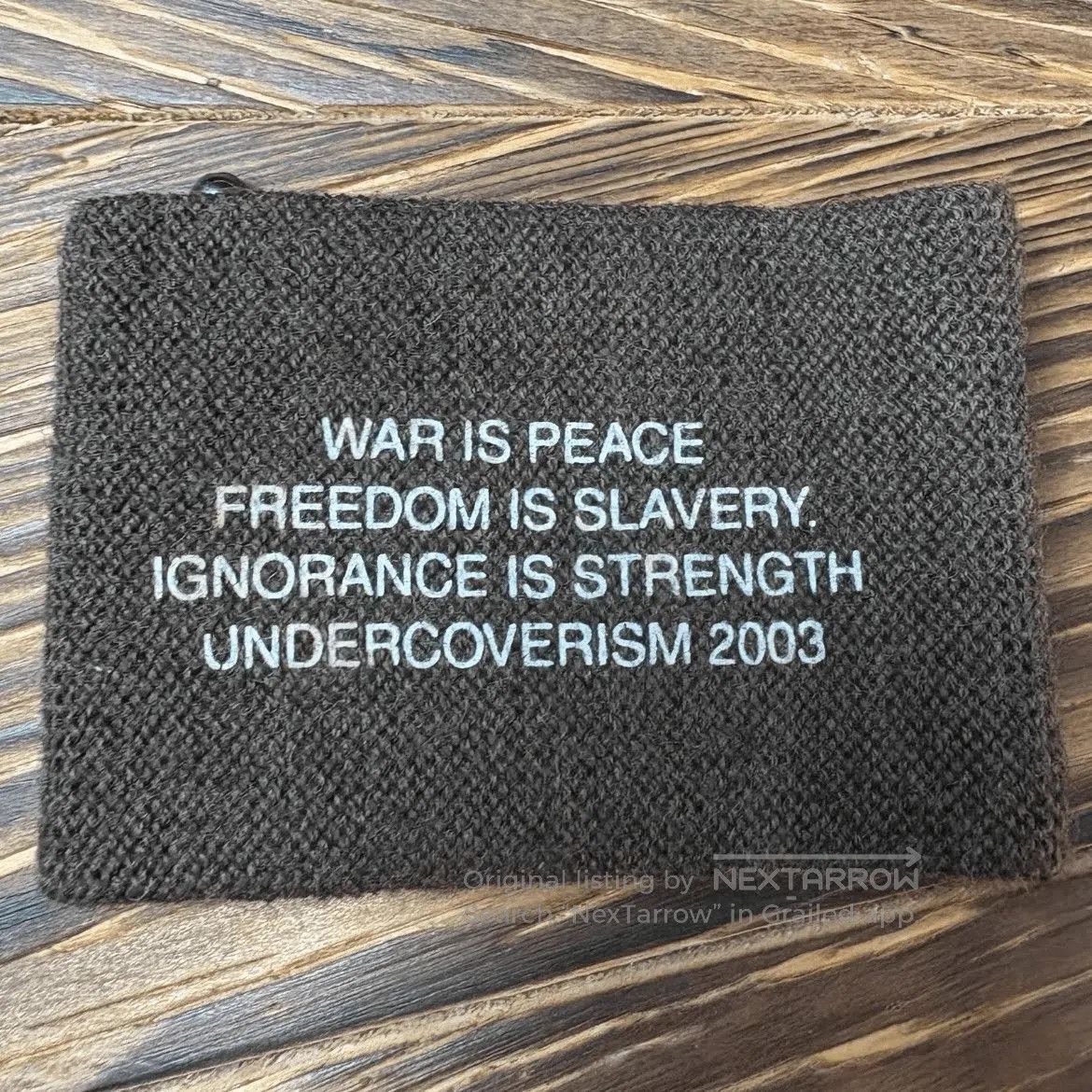 Undercover Undercover 03AW Paper Doll Leather Bracelet. Size ONE SIZE - 5 Thumbnail