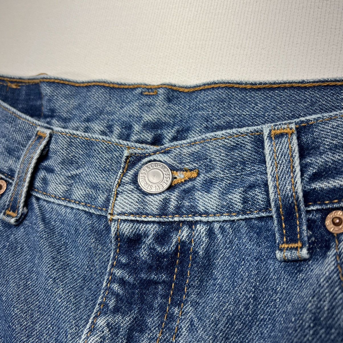 Levi's × Vintage VTG Levis Jeans 512 Blue Slim Taper Faded Washed Denim Size US 36 / EU 52 - 5 Thumbnail