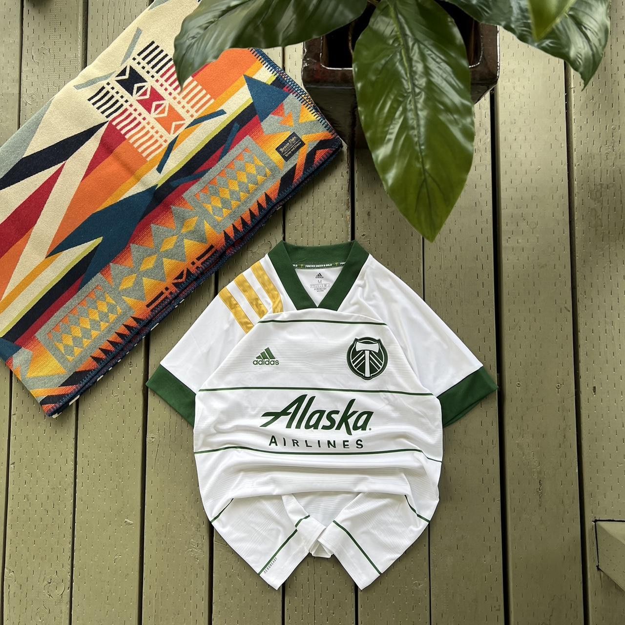Adidas Adidas Portland Timbers 20-21 Version Soccer Jersey Medium M Size US M / EU 48-50 / 2 - 2 Thumbnail