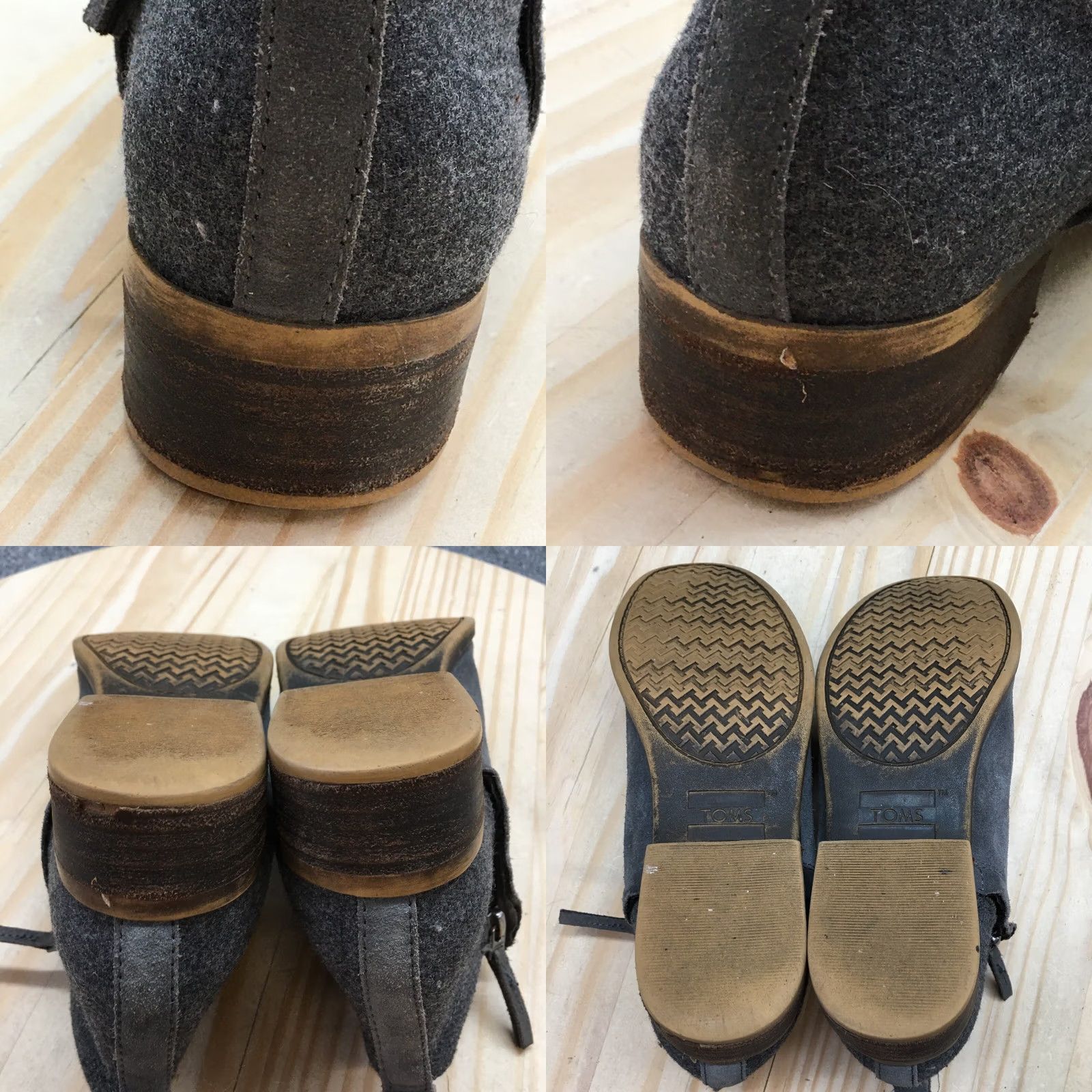 Toms Toms Boots Womens 7 Gray Deia Ankle Bootie Side Zip Suede Casual 10009621 Boots Shoes Gray Suede Ankle Bootie Casual Womens 7 Mens Womens Size US 7 / IT 37 - 9 Thumbnail