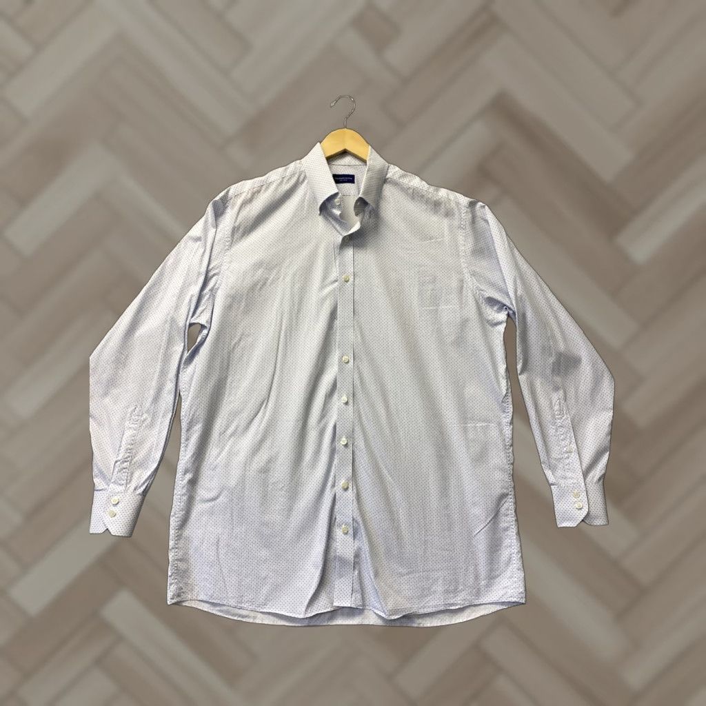 Proper Cloth Proper Cloth Men's Non-Iron Dress Shirt Cotton Blend Size XXL /148-14 Size 48R - 1 Thumbnail